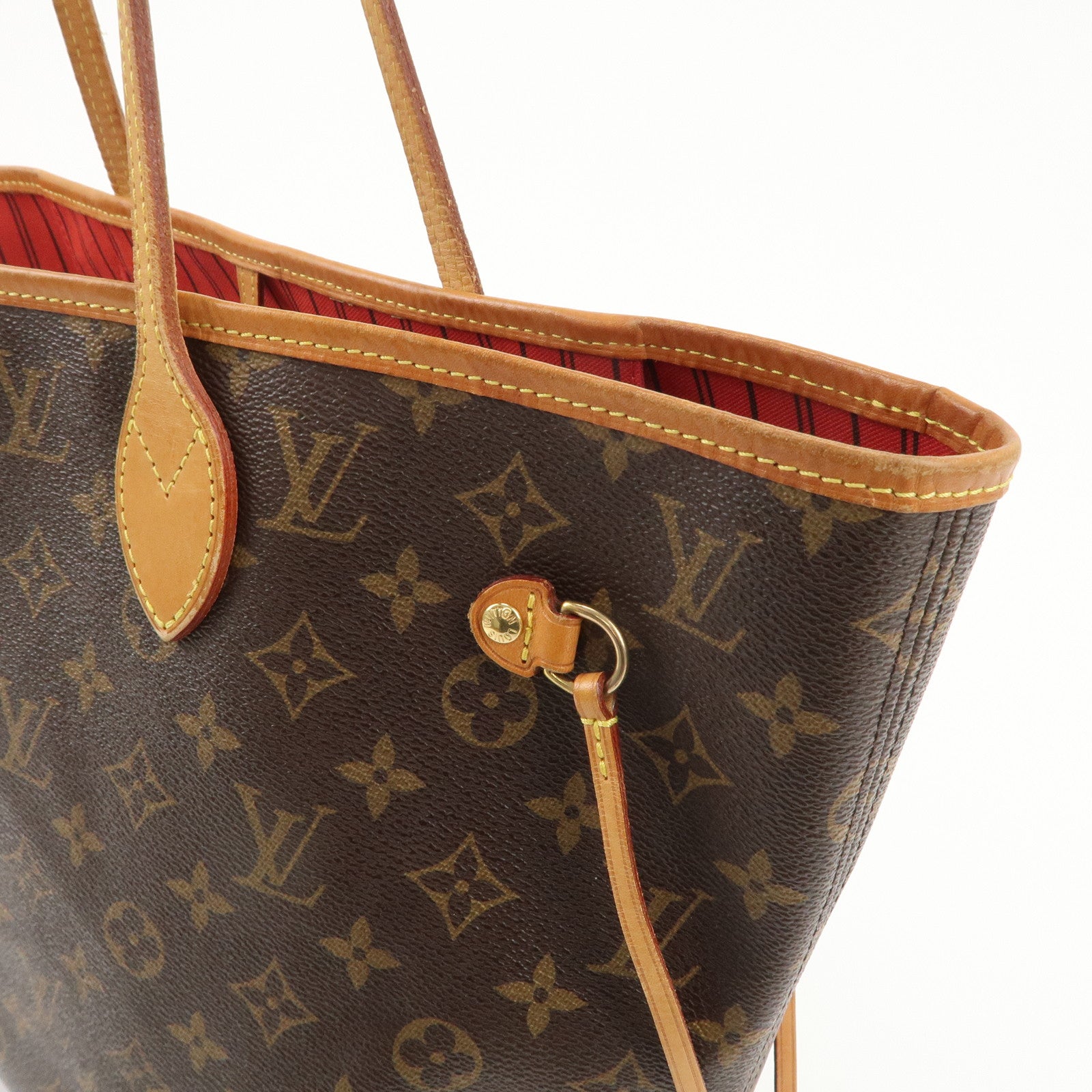 Louis Vuitton Monogram Neverfull MM Tote Bag M41177 Used