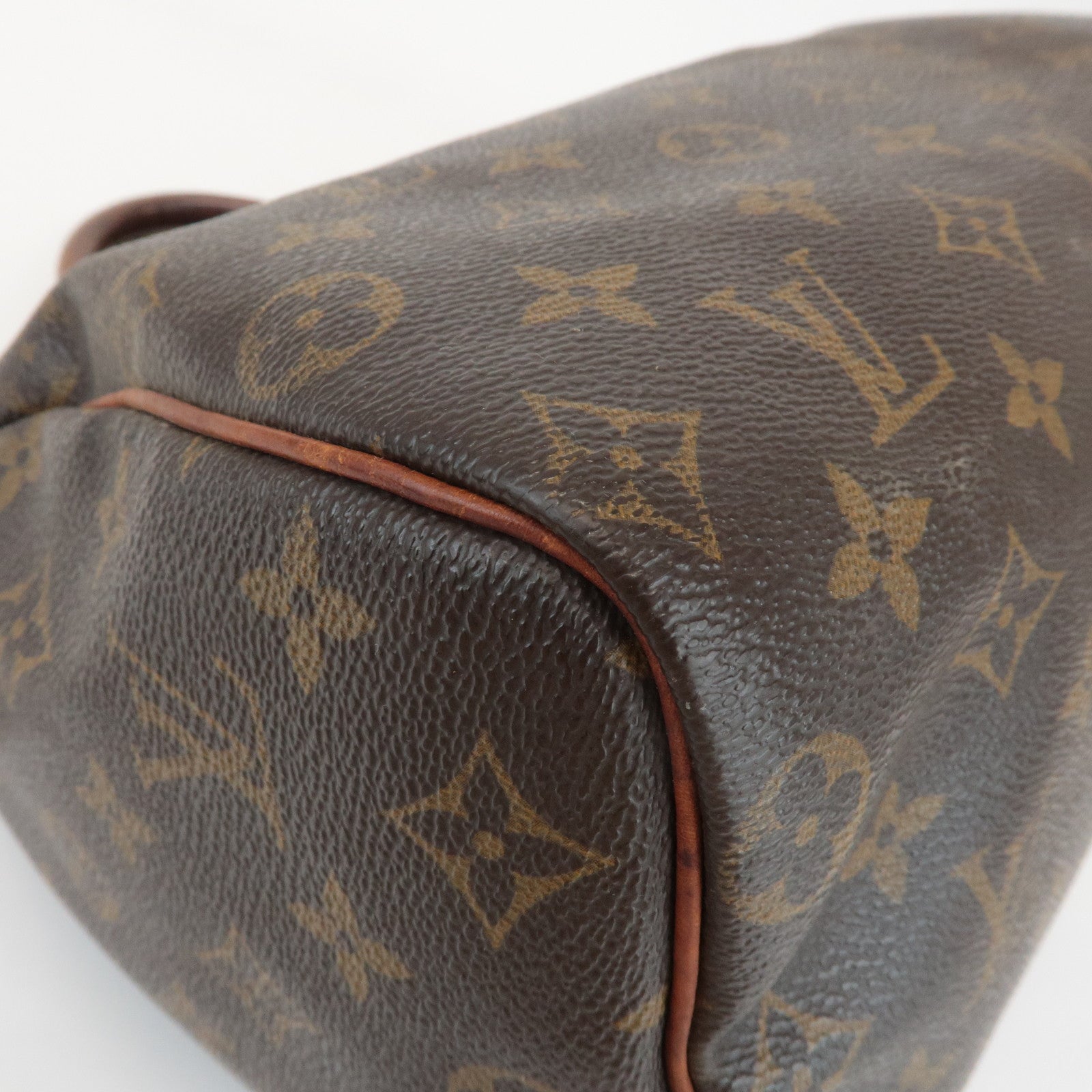 Louis Vuitton Monogram Speedy 25 Hand Bag Boston Bag M41528 Used