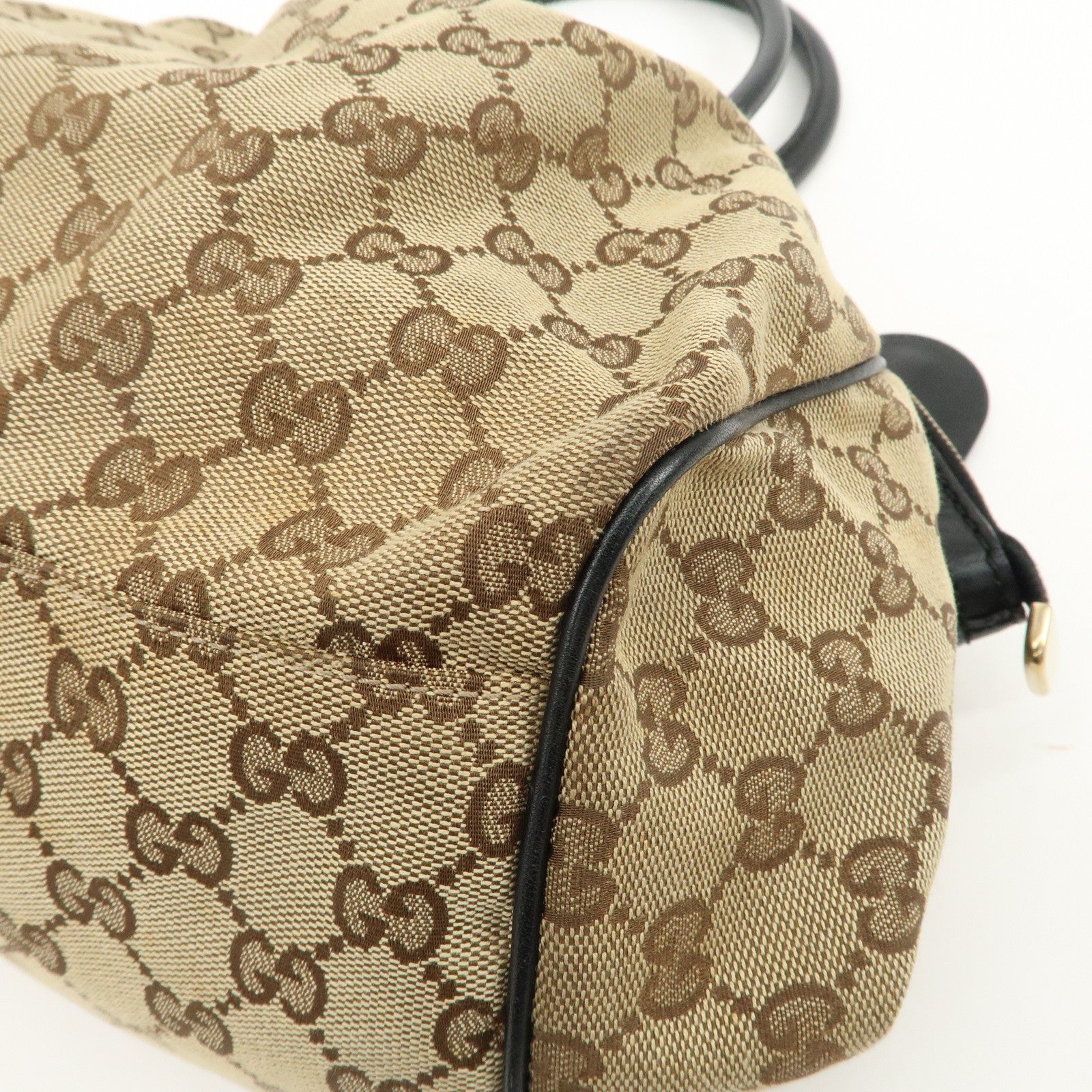 GUCCI Sukey GG Canvas Leather 2WAY Bag Shoulder Bag 223974 Used