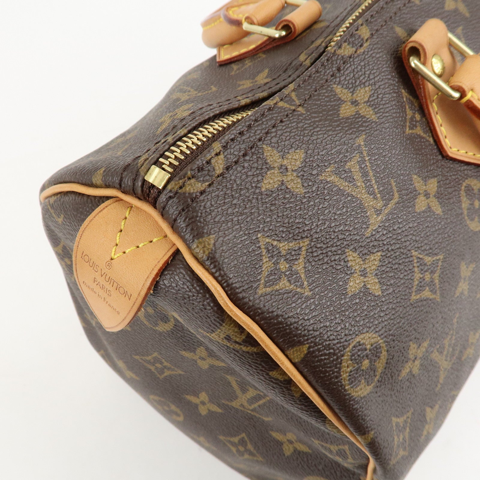 Louis Vuitton Monogram Speedy 35 Hand Bag Boston Bag M41524