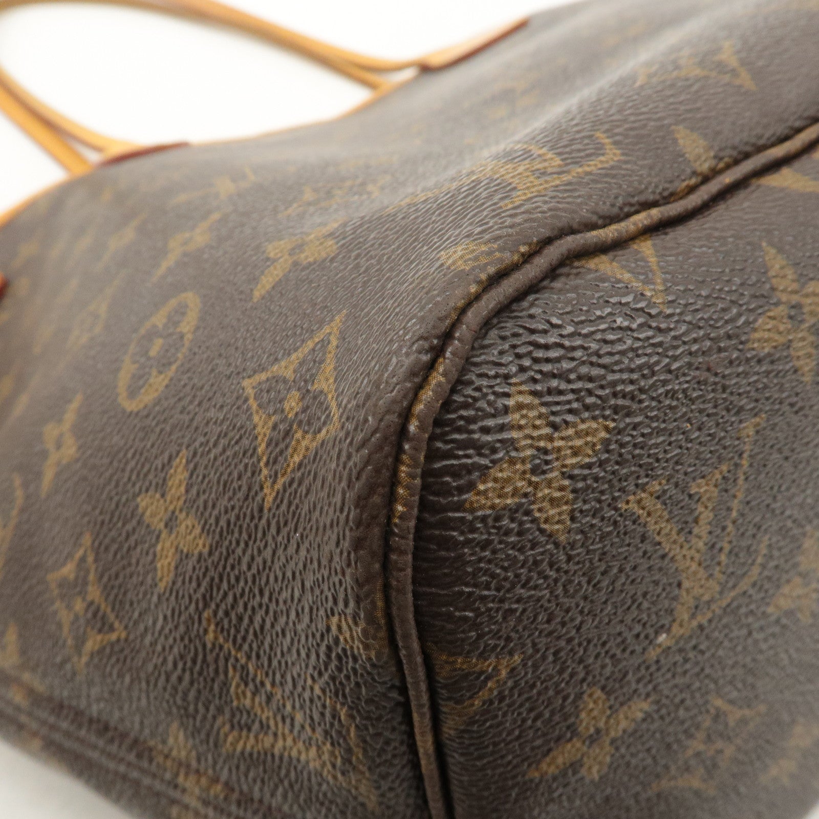 Louis Vuitton Monogram Neverfull MM Tote Bag Brown M41178