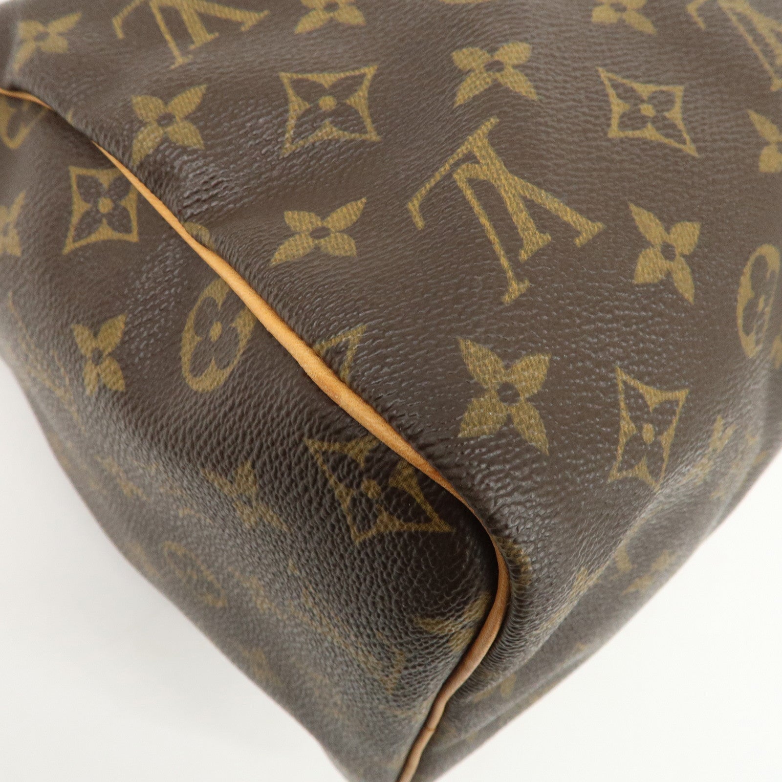 Louis Vuitton Monogram Speedy 30 Hand Bag Boston Bag M41526 Used