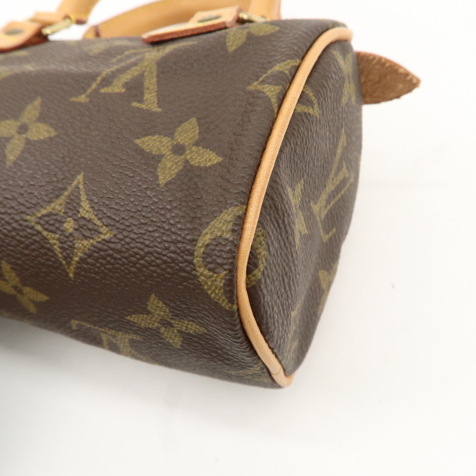 Louis Vuitton Monogram Mini Speedy 
Strap M41534 J00145 Used