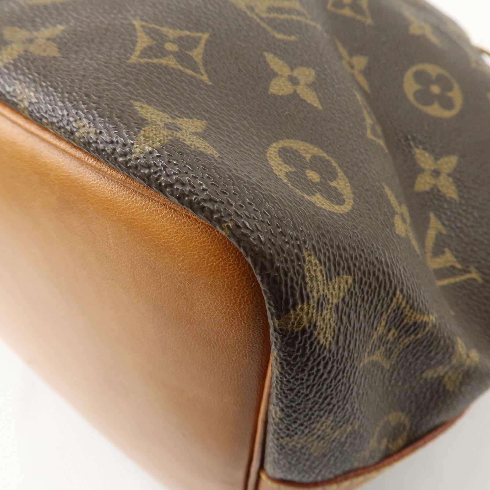 Louis Vuitton Monogram Petit Noe Shoulder Bag Brown M42226 Used