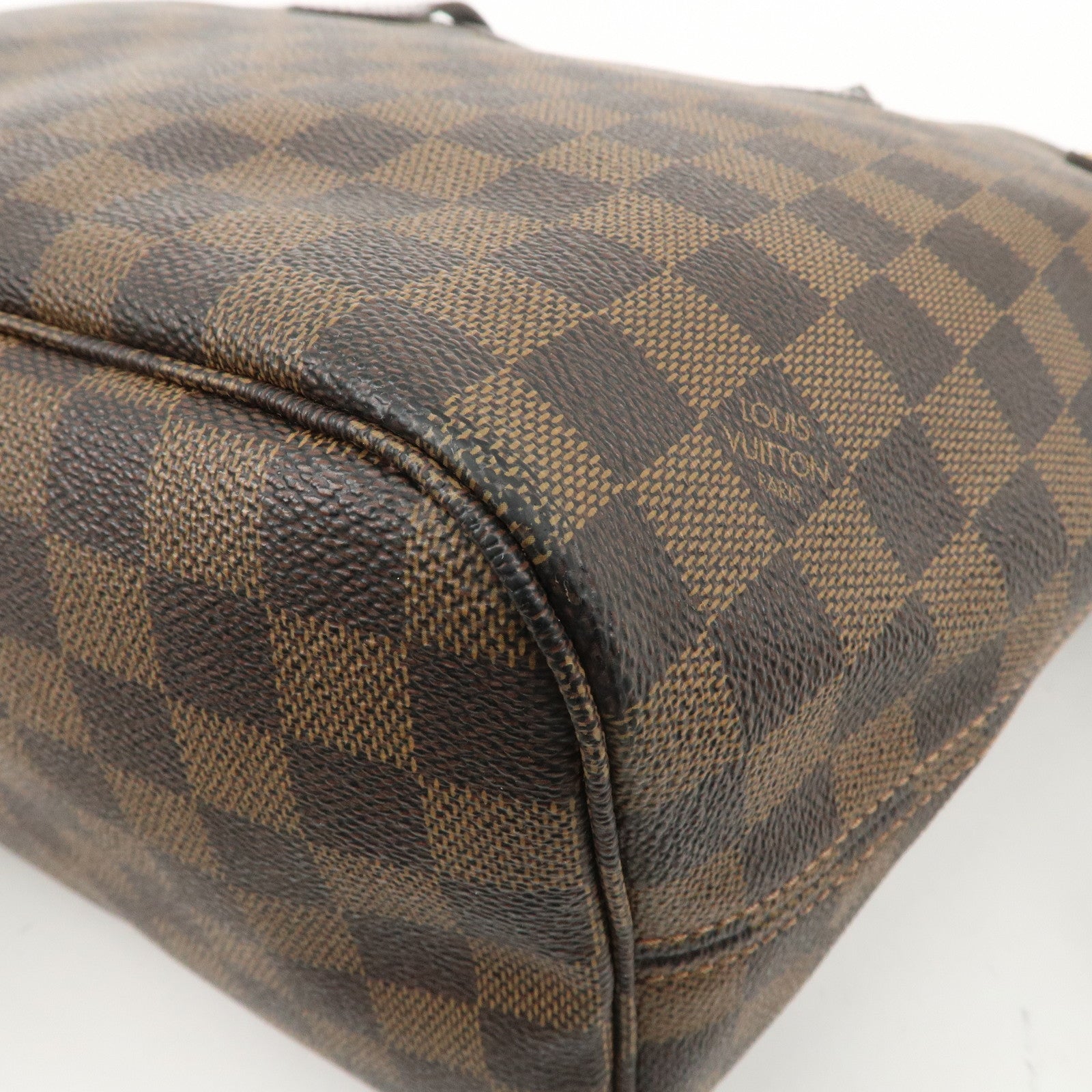 Louis Vuitton Damier Neverfull MM Tote Bag Shoulder Bag N51105 Used