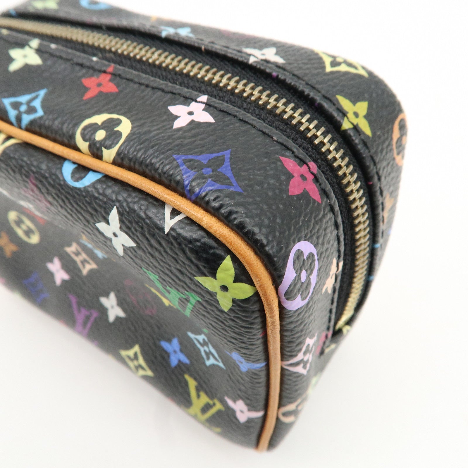 Louis Vuitton Monogram Multi Color Trousse Wapity Pouch M58034 Used