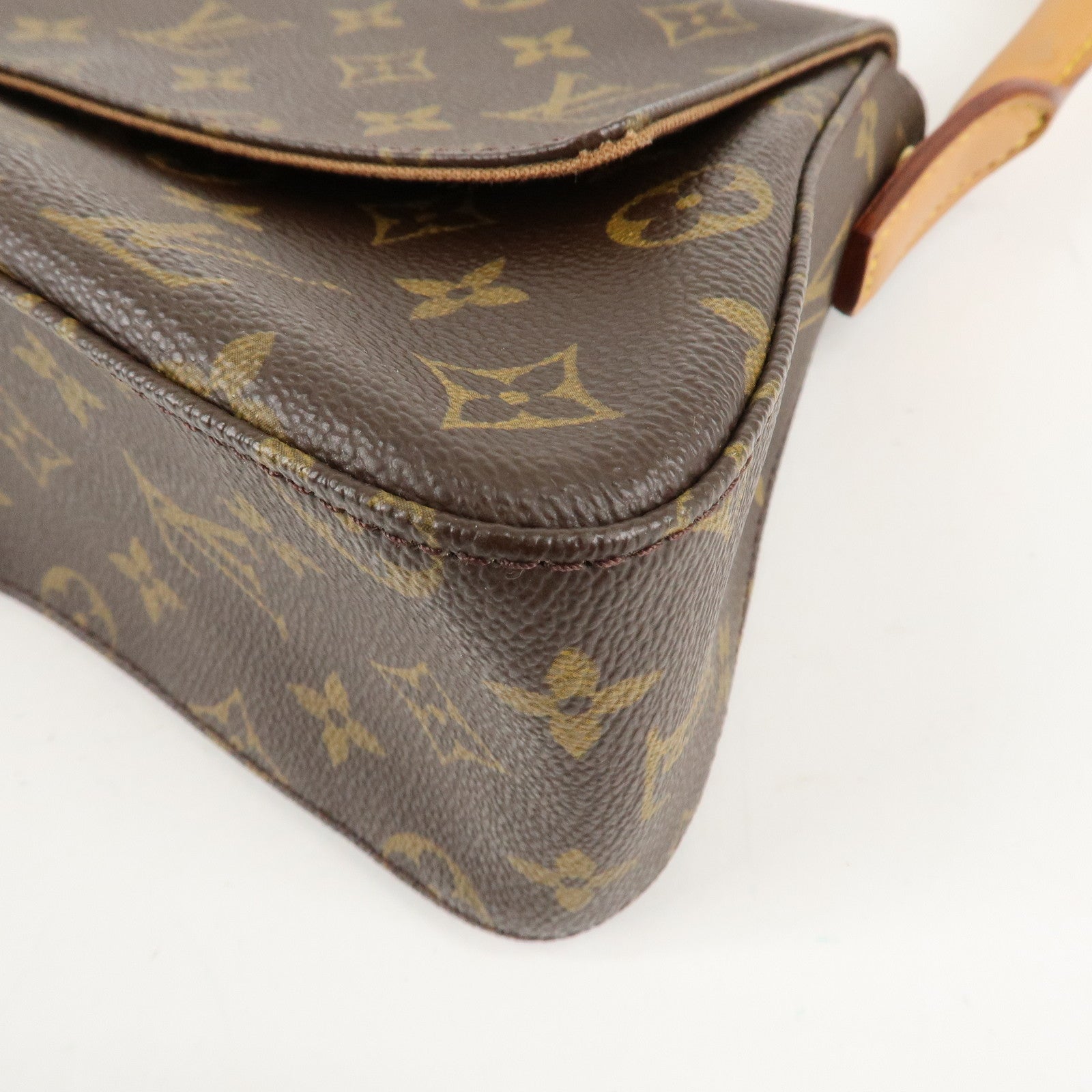 Louis Vuitton Monogram Mini Looping Shoulder Bag Hand Bag M51147 Used