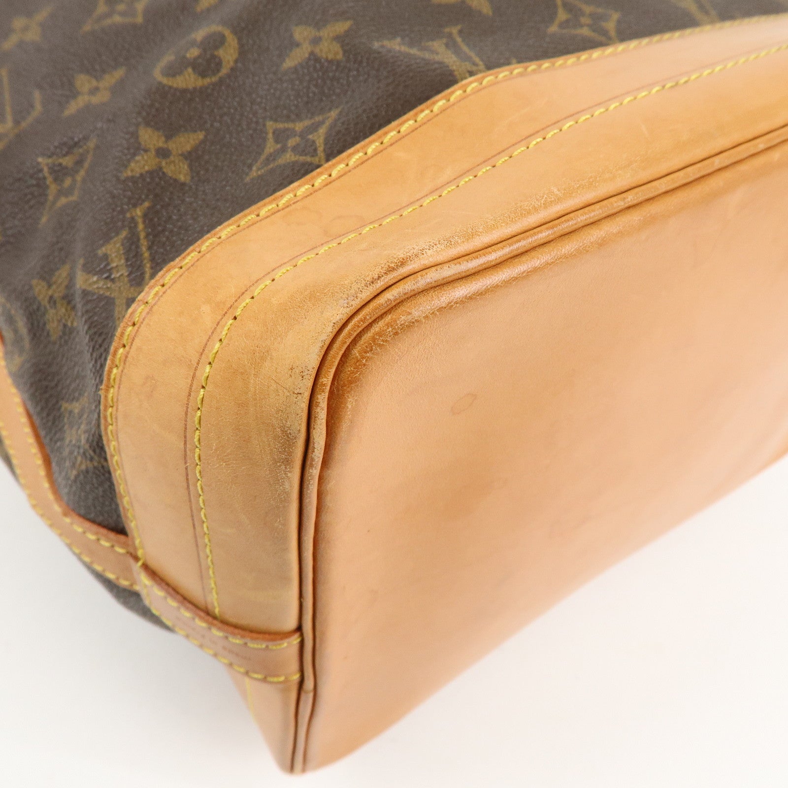 Louis Vuitton Monogram Noe Shoulder Bag Brown M42224