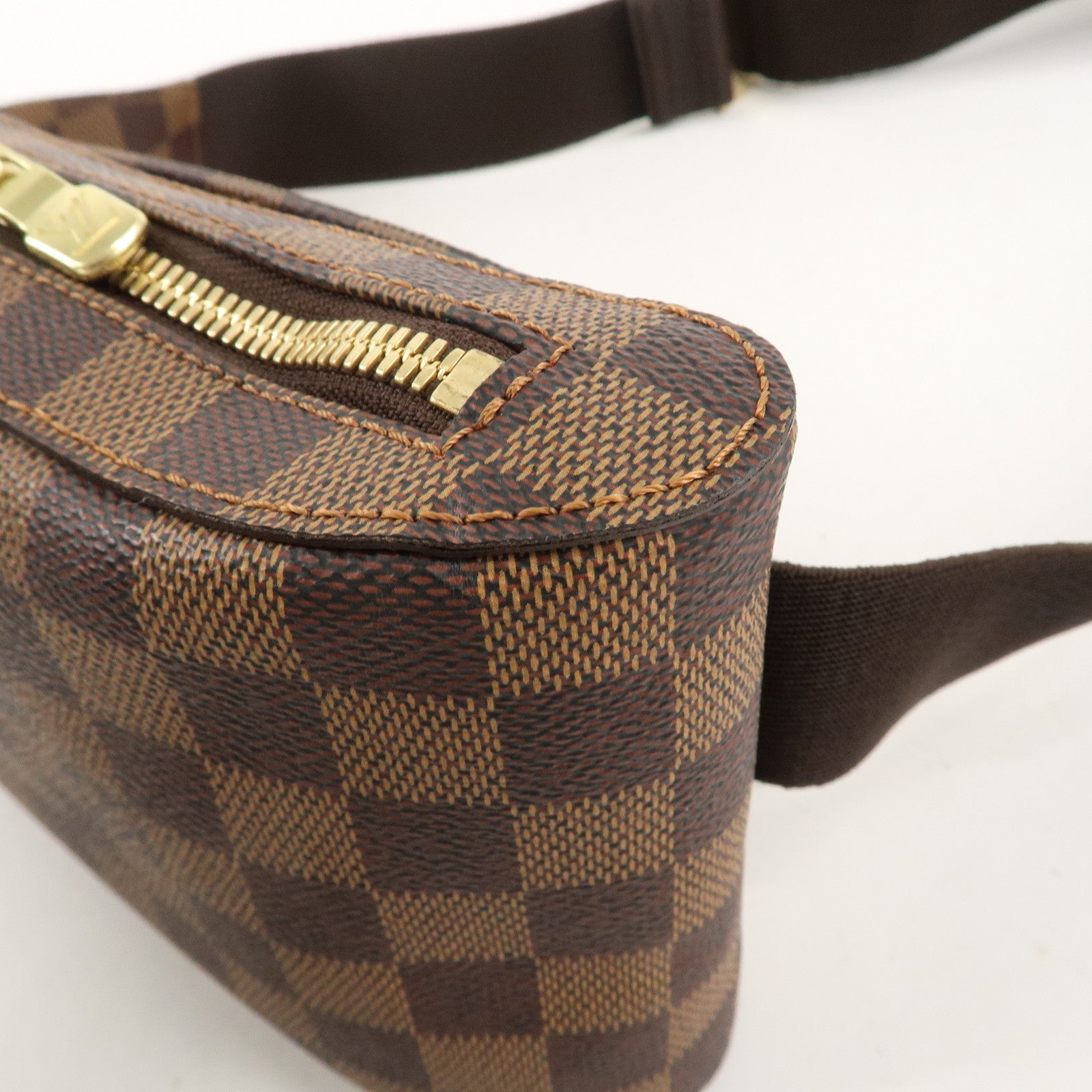 Louis Vuitton Damier Geronimos Body Bag Waist Bag Brown N51994