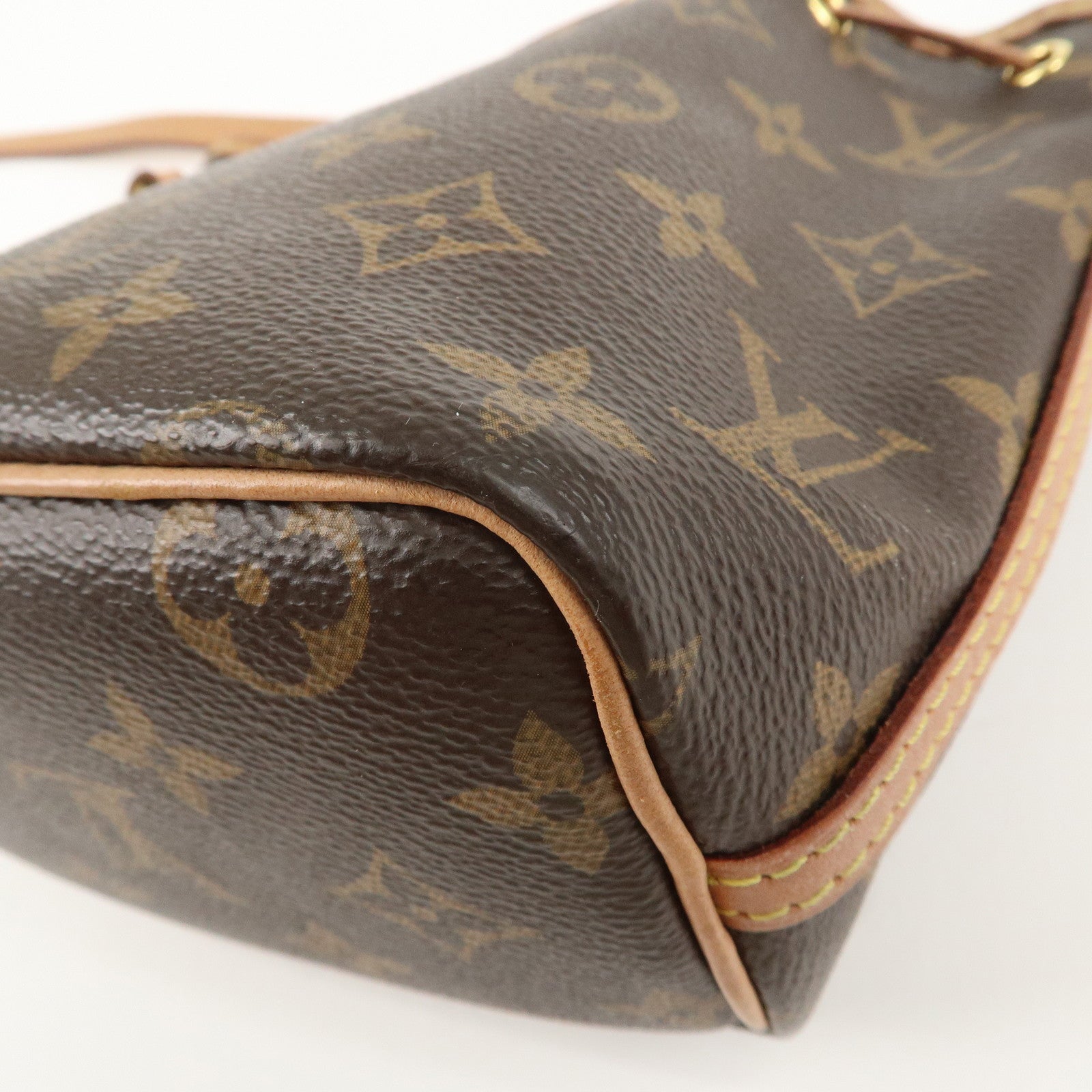 Louis Vuitton Monogram Nano Noe Shoulder Bag Brown M41346