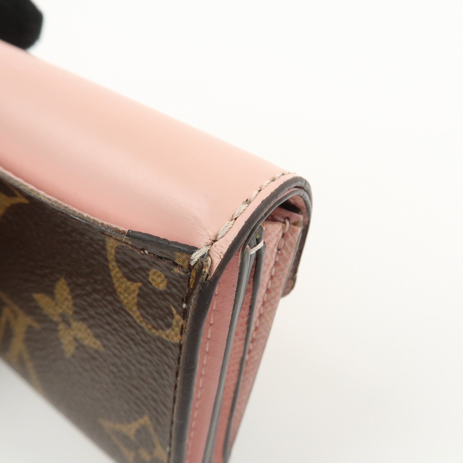 Louis Vuitton Portefeuille Zoe Wallet Rose Ballerine M62933 Used