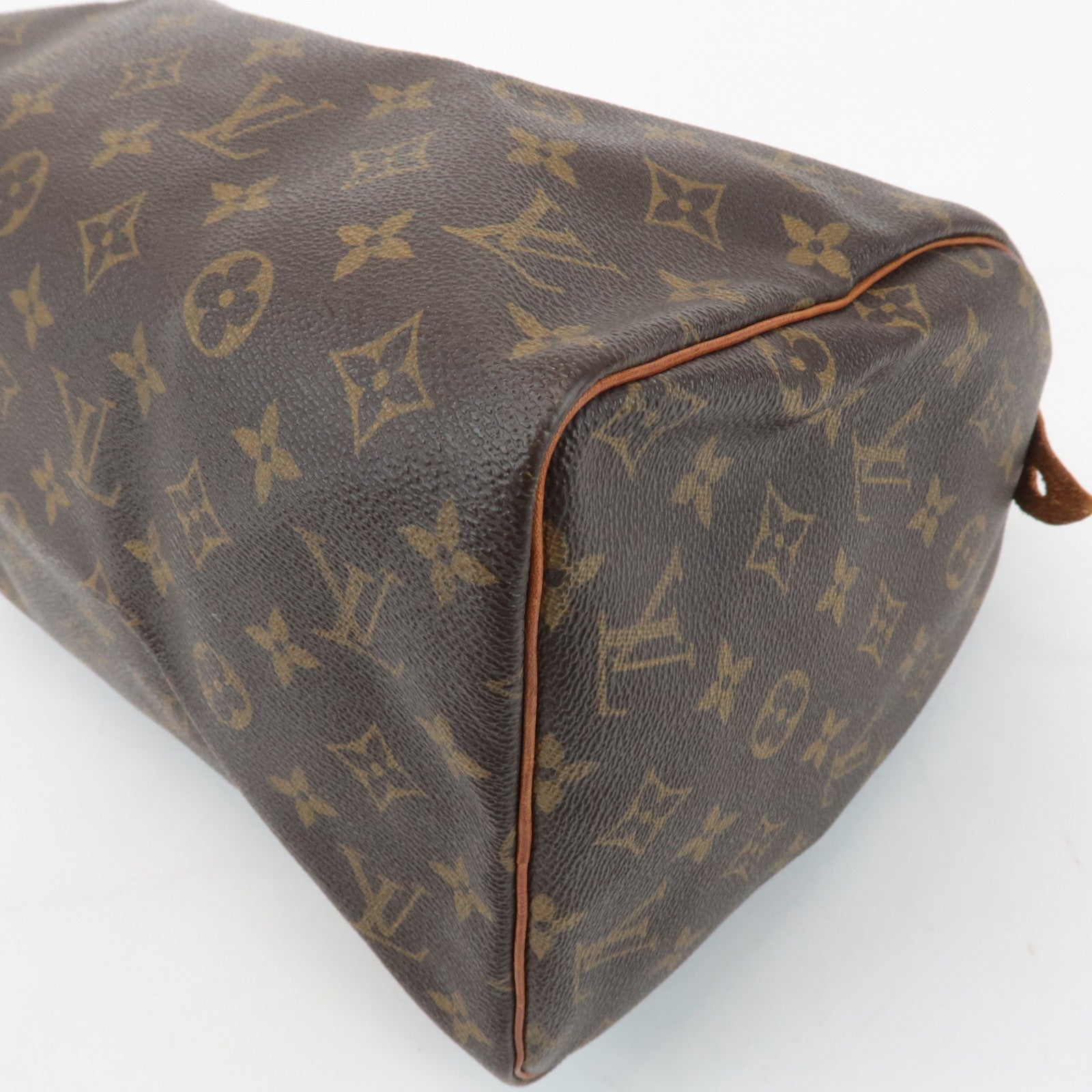 Louis Vuitton Monogram Speedy 30 Hand Bag Boston Bag M41526 Used