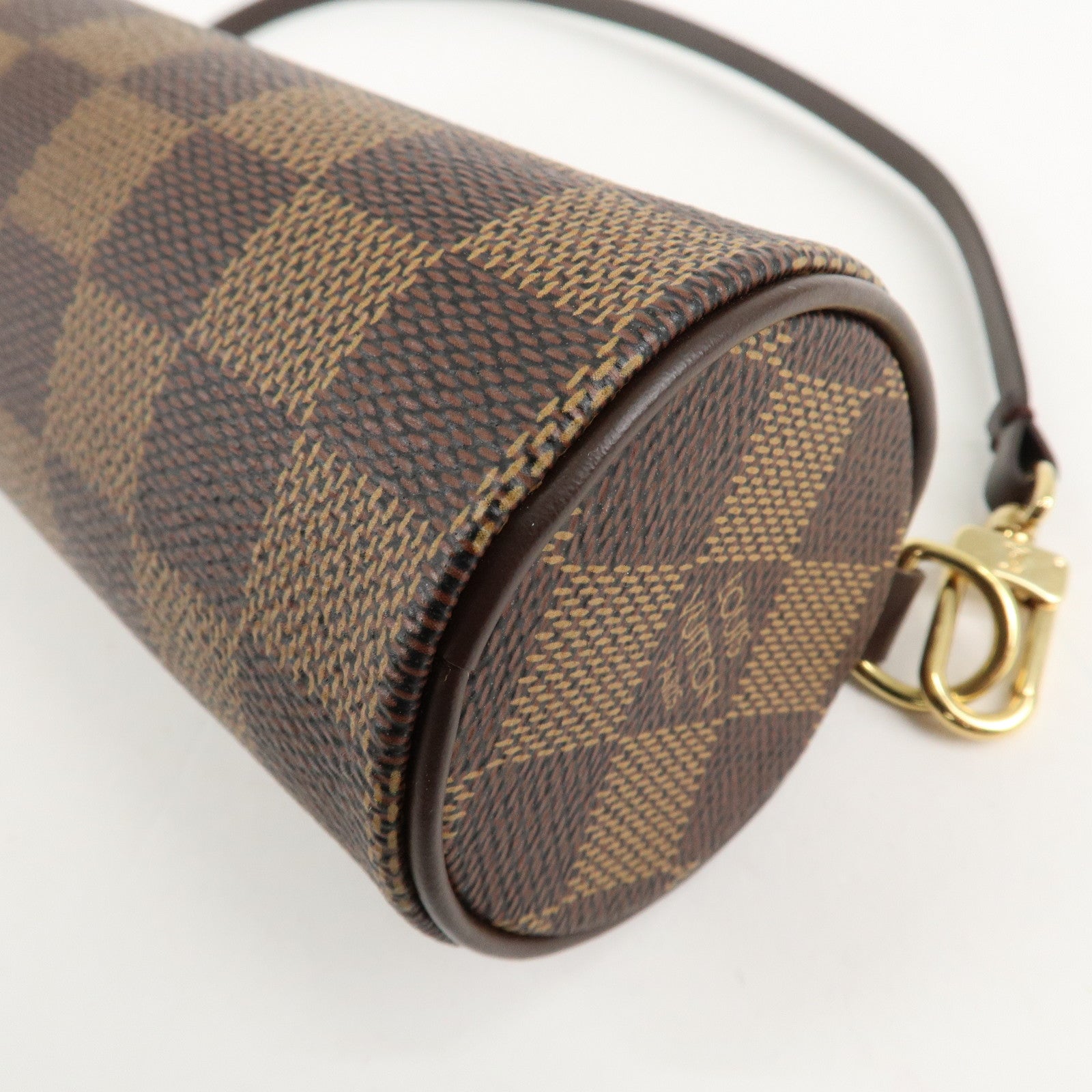 Louis Vuitton Damier Pouch for Papillon Mini Bag Damier Ebene Used