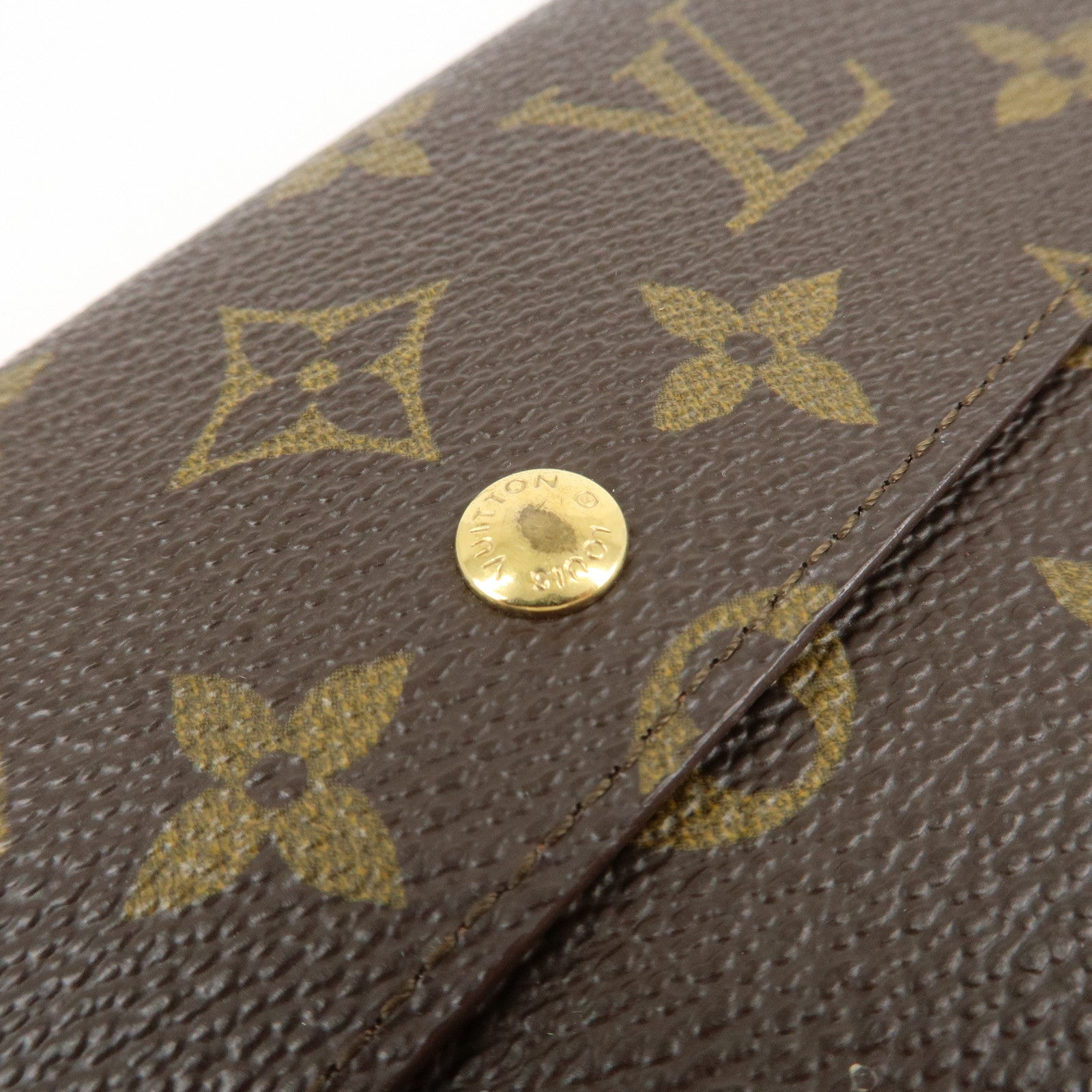 Louis Vuitton Monogram Porte Tresor International Wallet M61215