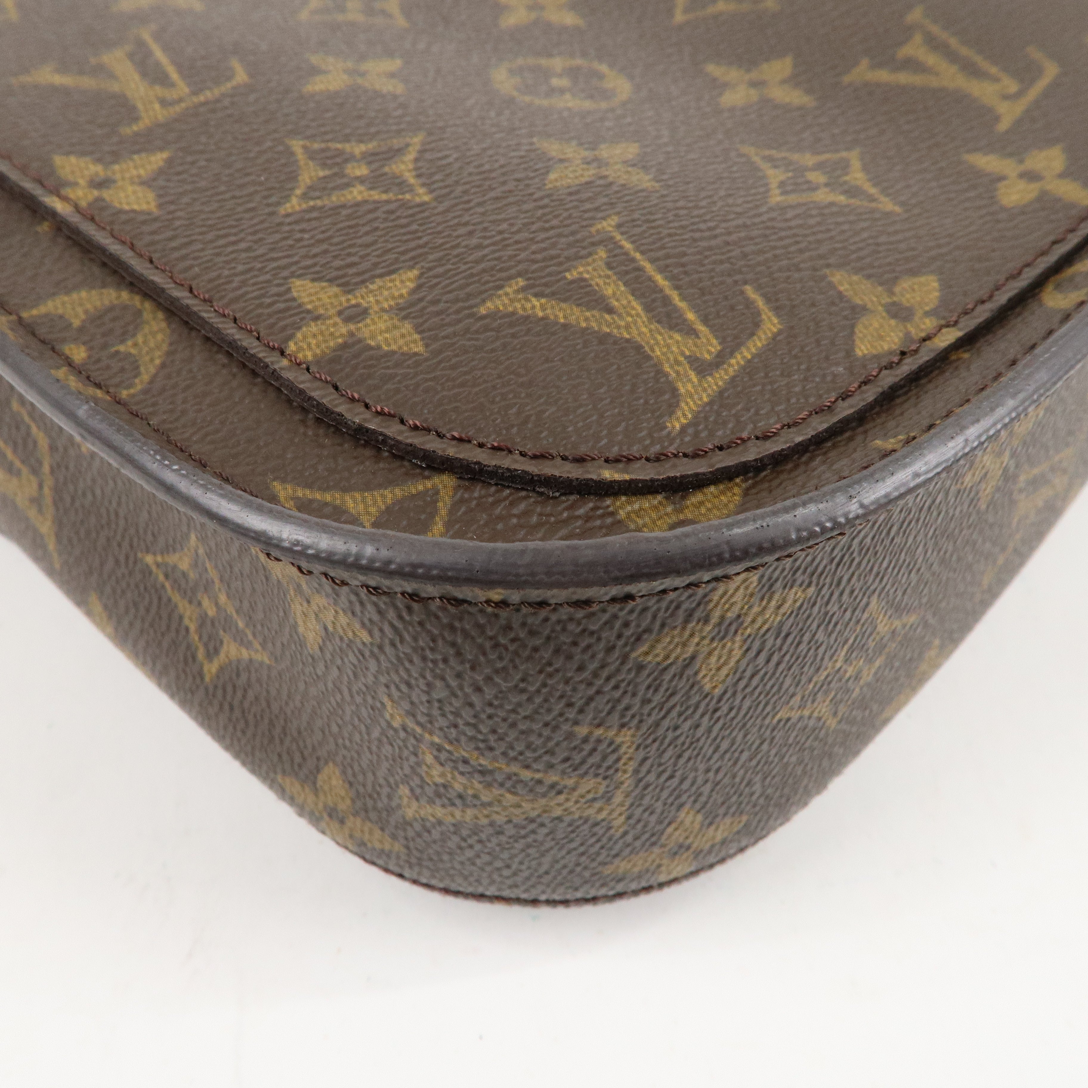 Louis Vuitton Monogram Saint Cloud GM Shoulder Bag Brown M51242