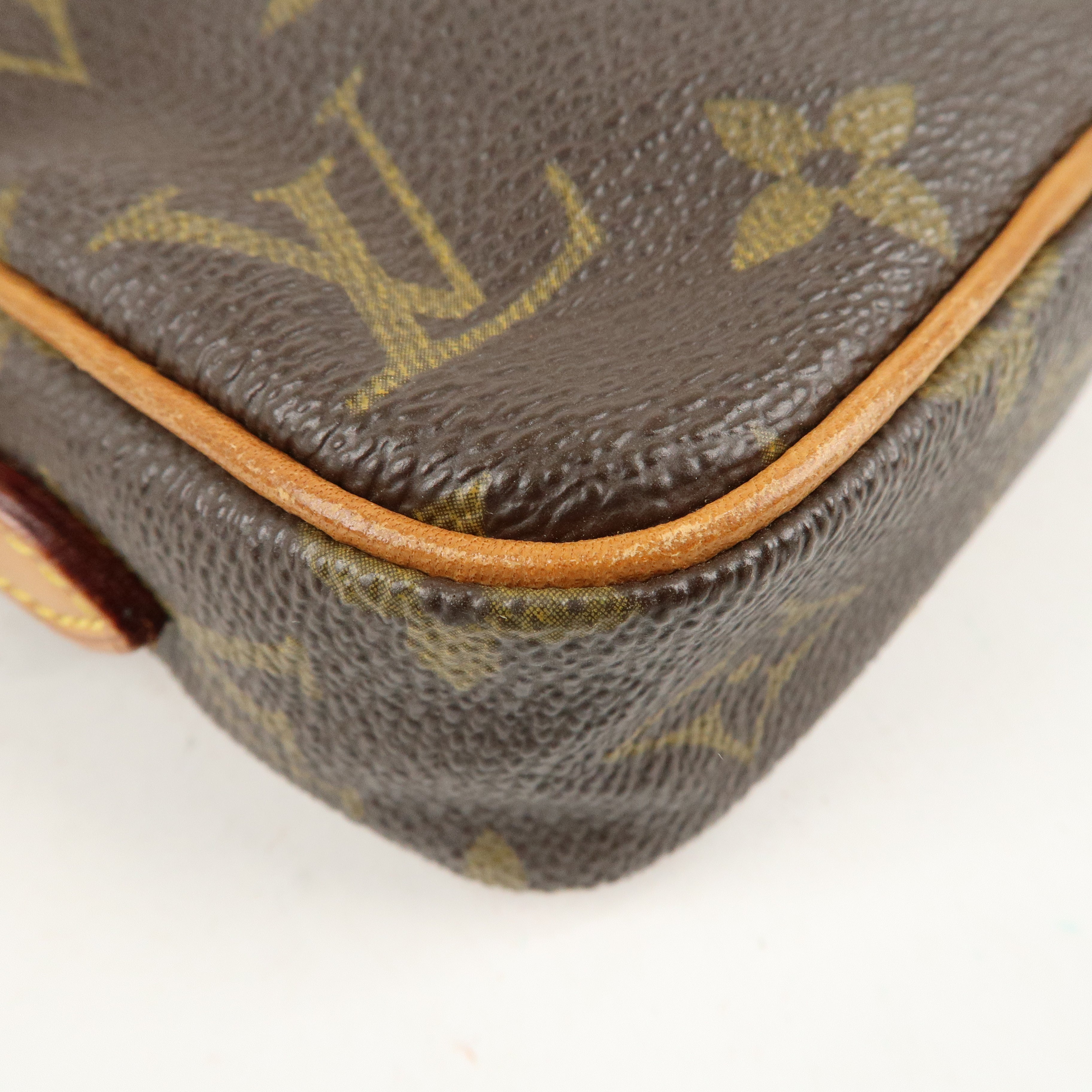 Louis Vuitton Monogram Mini Danube Shoulder Bag Brown M45268