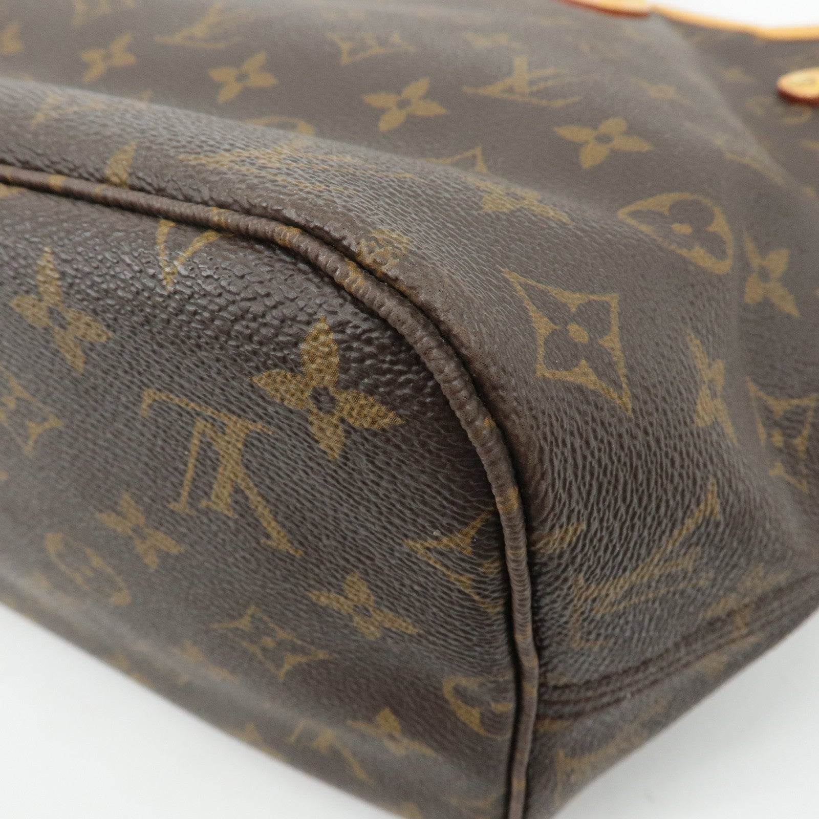 Louis Vuitton Monogram Neverfull MM Tote Bag Brown M40156 Used