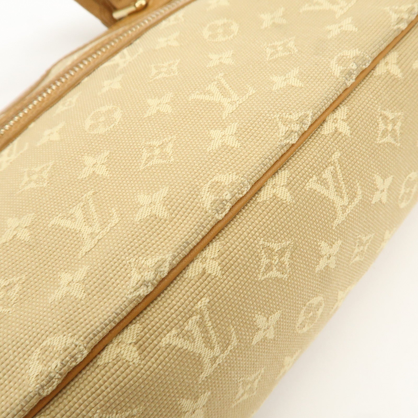 Louis Vuitton Monogram Mini Lucille PM Hand Bag Beige M92684