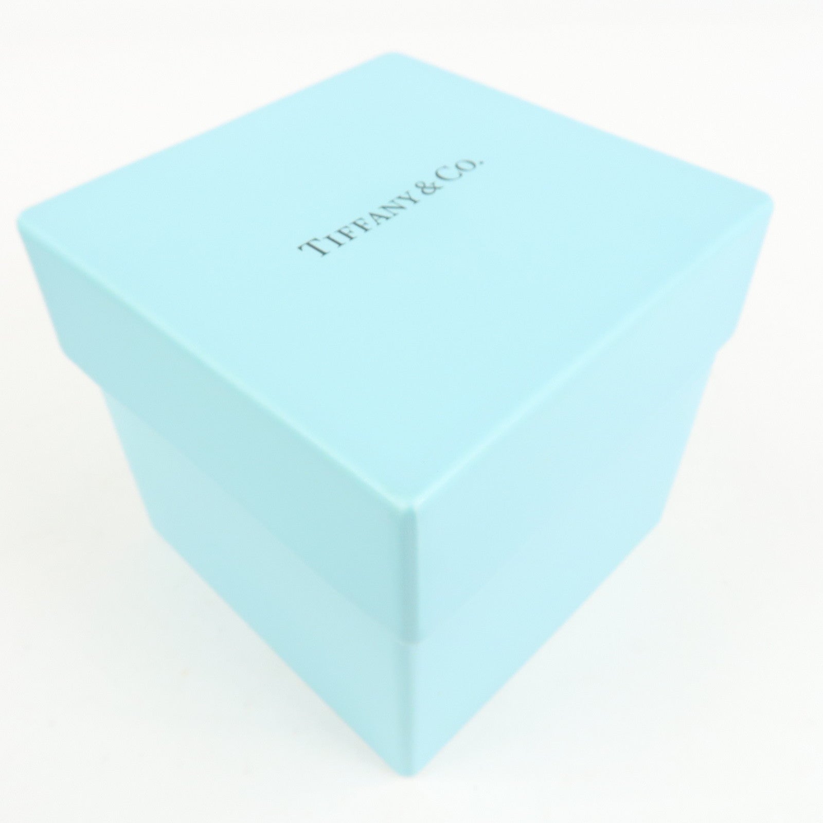 Tiffany&Co. Set of 2 Bone Ash Bone China Pottery Box Blue