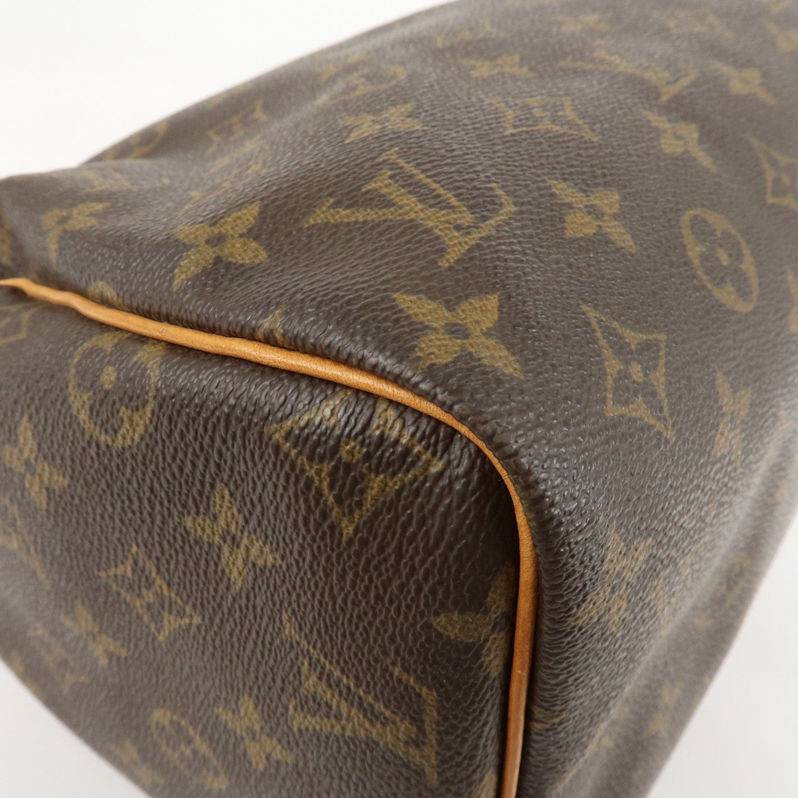 Louis Vuitton Monogram Speedy 30 Hand Bag Boston Bag M41526 Used