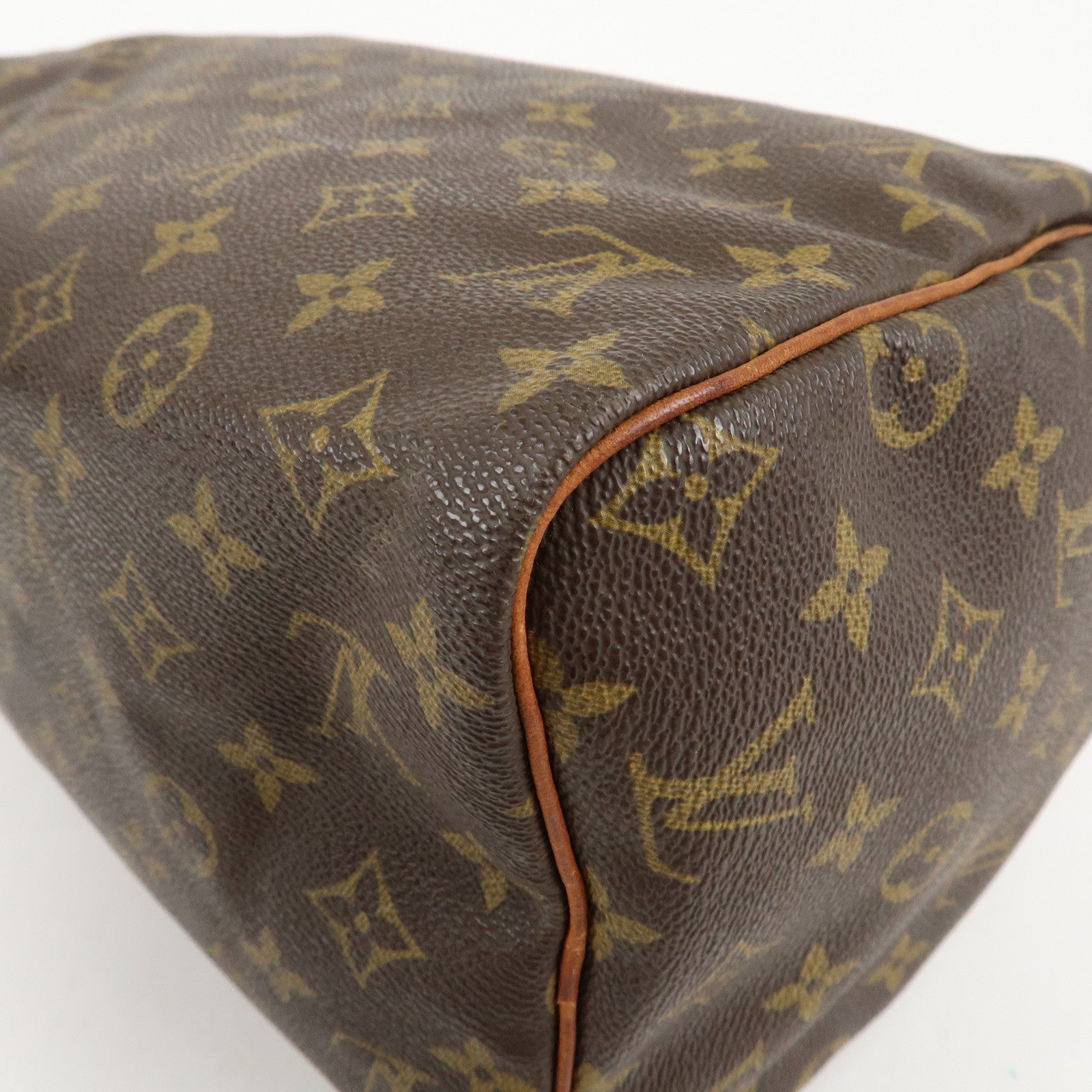 Louis Vuitton Monogram Speedy 30 Hand Bag Boston Bag M41526 Used