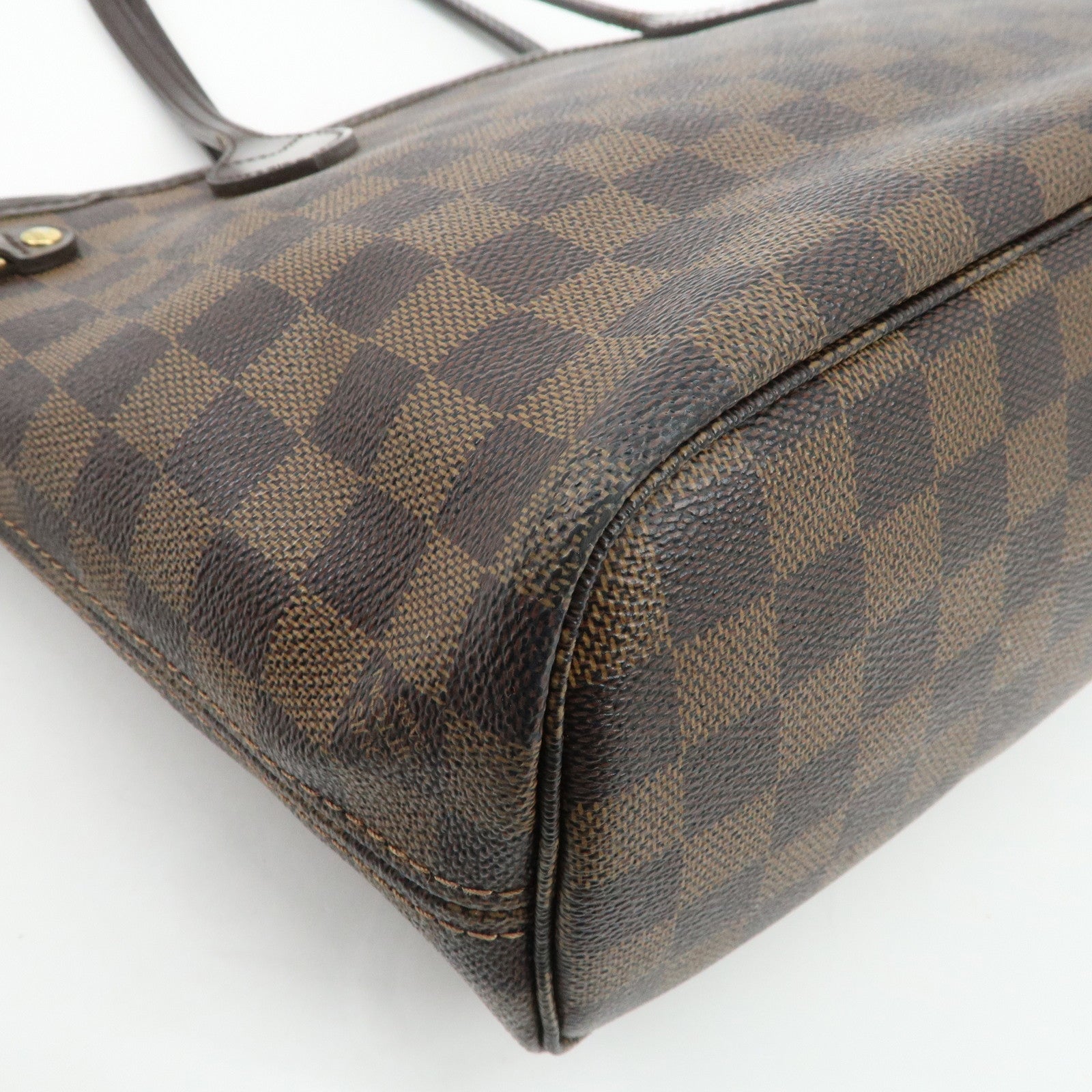 Louis Vuitton Damier Neverfull PM Tote Bag Hand Bag N51109 Used