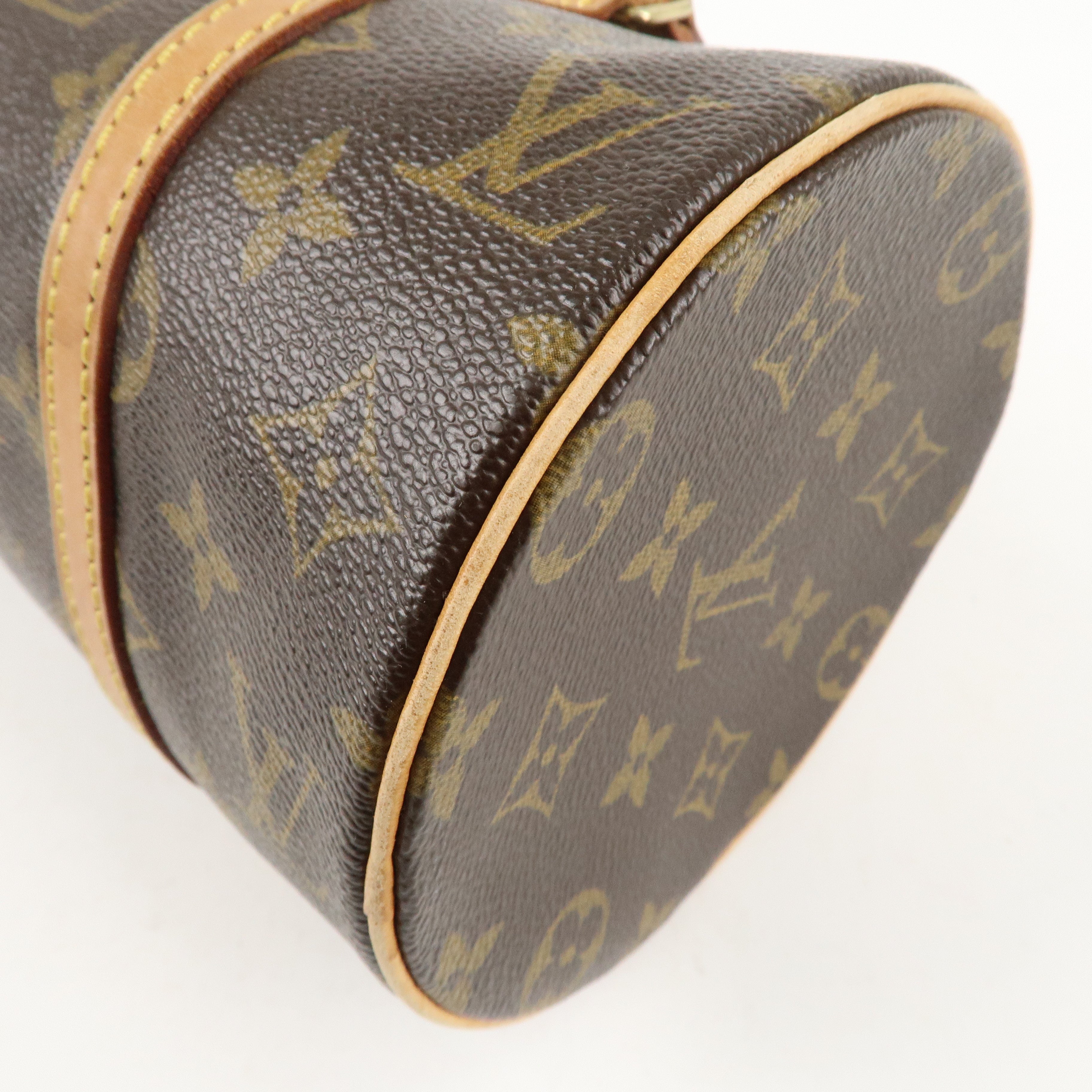 Louis Vuitton Monogram Papillon 26 Hand Bag Brown New Style M51386