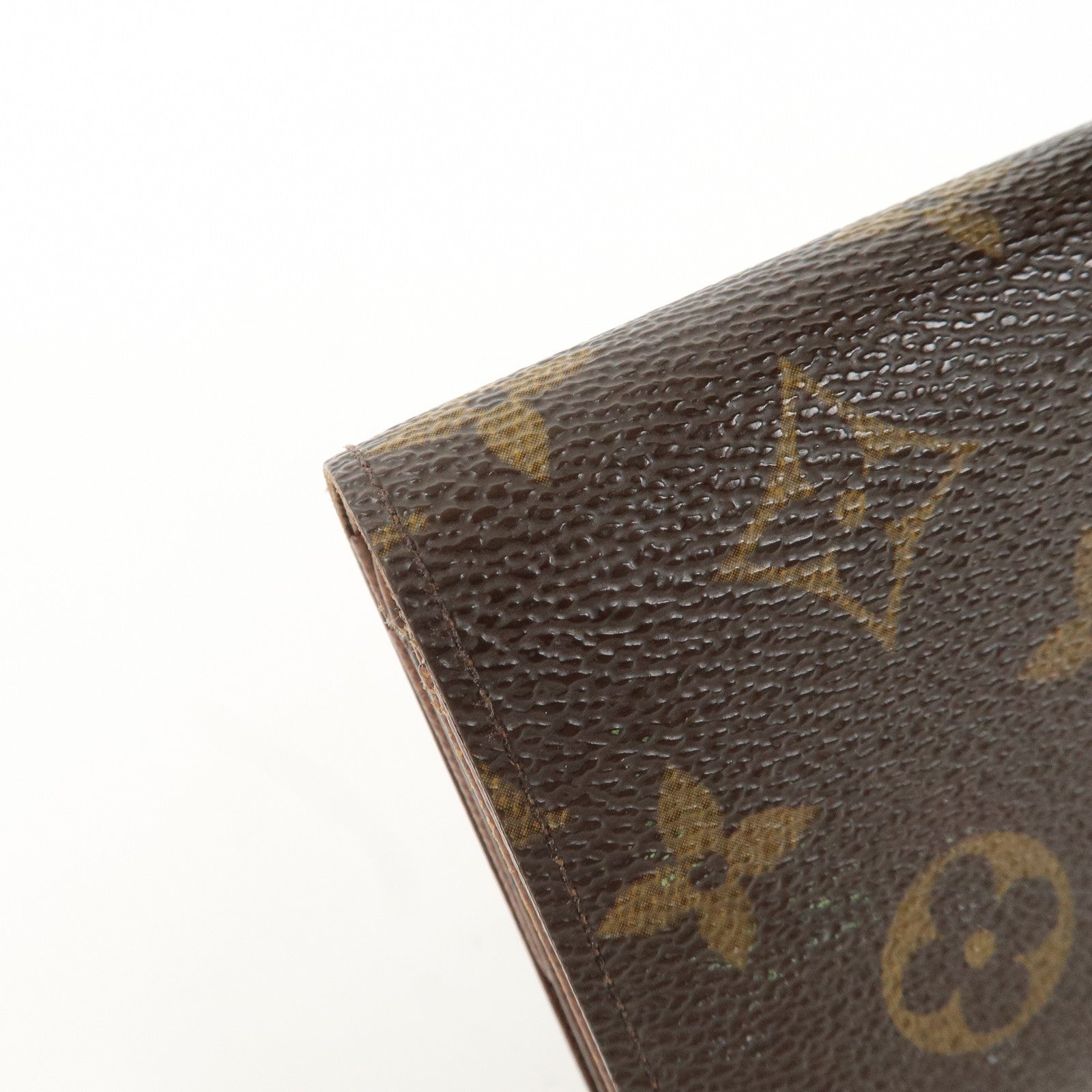 Louis Vuitton Monogram Porte Monnaie Billets Tresor Wallet M61730 Used