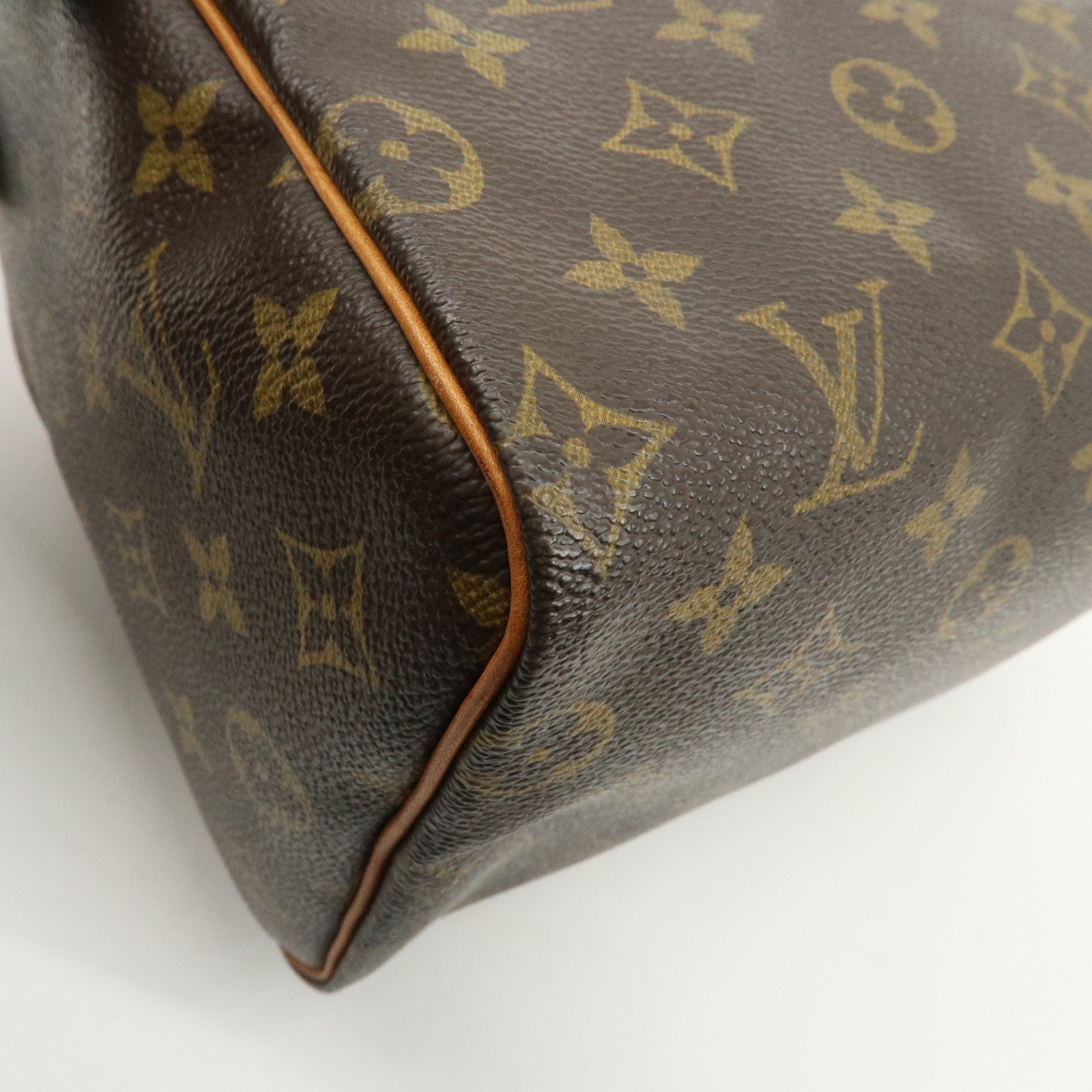 Louis Vuitton Monogram Speedy 25 Hand Bag Boston Bag M41528 Used