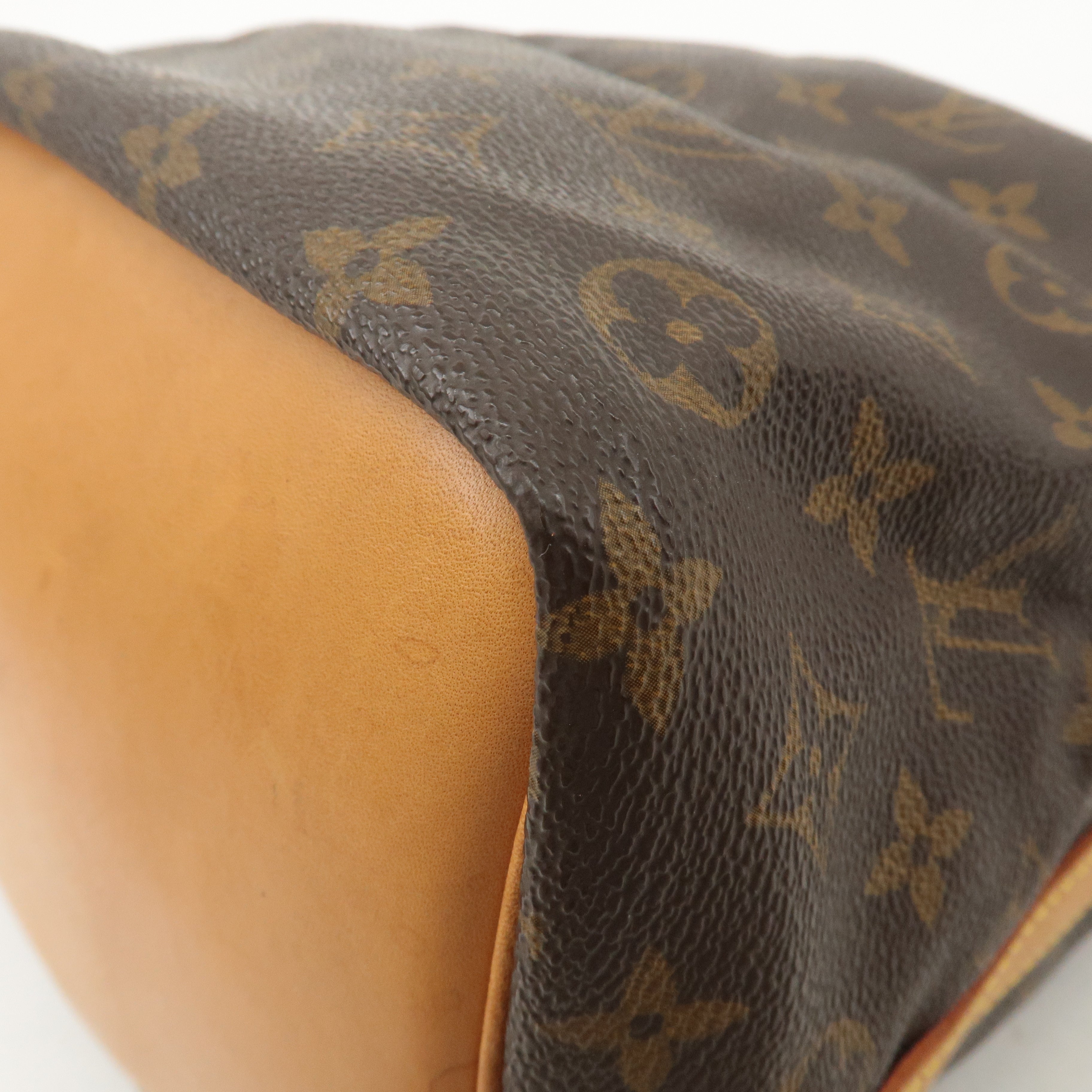 Louis Vuitton Monogram Petit Noe Shoulder Bag Brown M42226