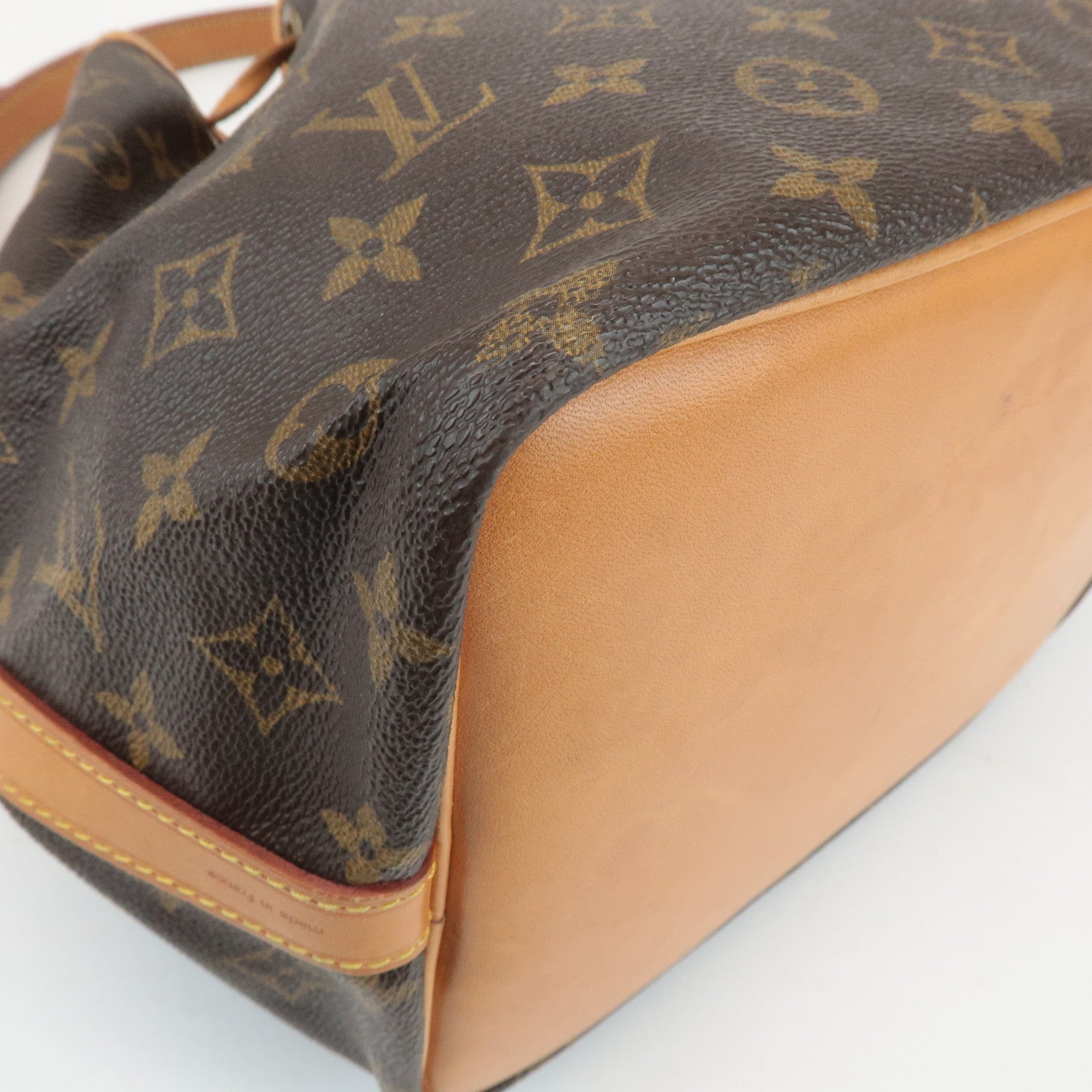 Louis Vuitton Monogram Petit Noe Shoulder Bag Brown M42226 Used