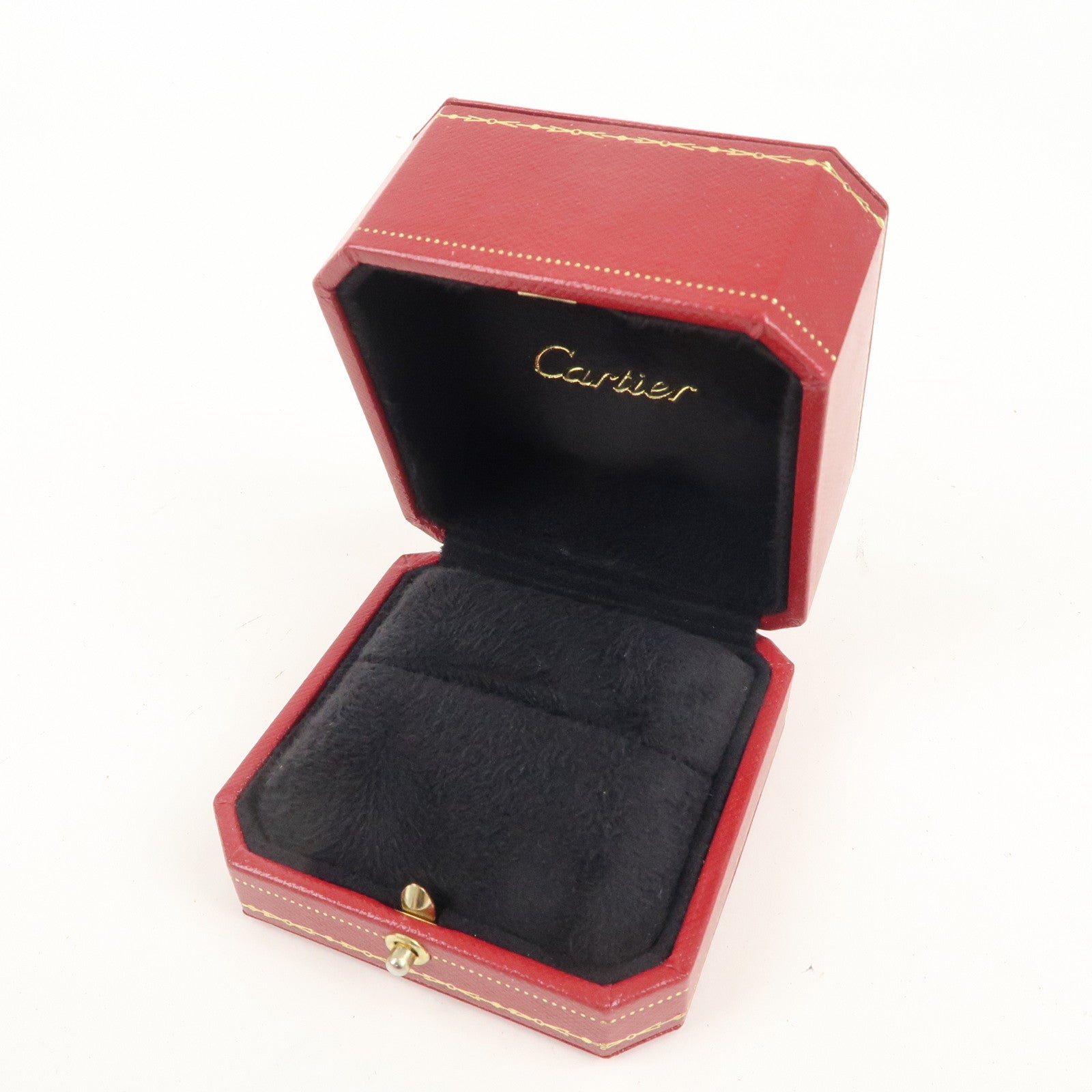 Cartier Set of 10 Ring Box Display Box Jewelry Box For Ring Red