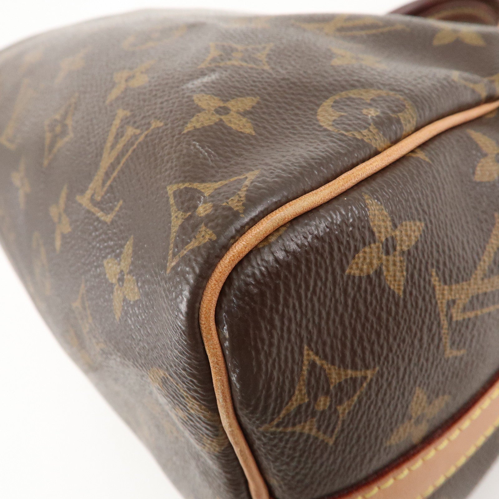 Louis Vuitton Monogram Speedy Bandouliere 25 Brown M41113