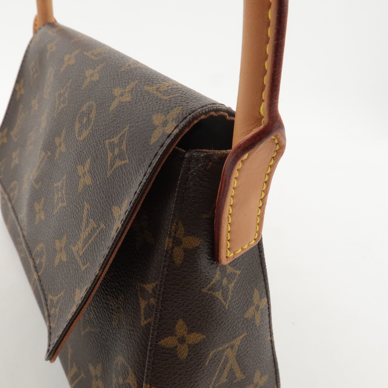 Louis Vuitton Monogram Mini Looping Shoulder Bag Brown M51147