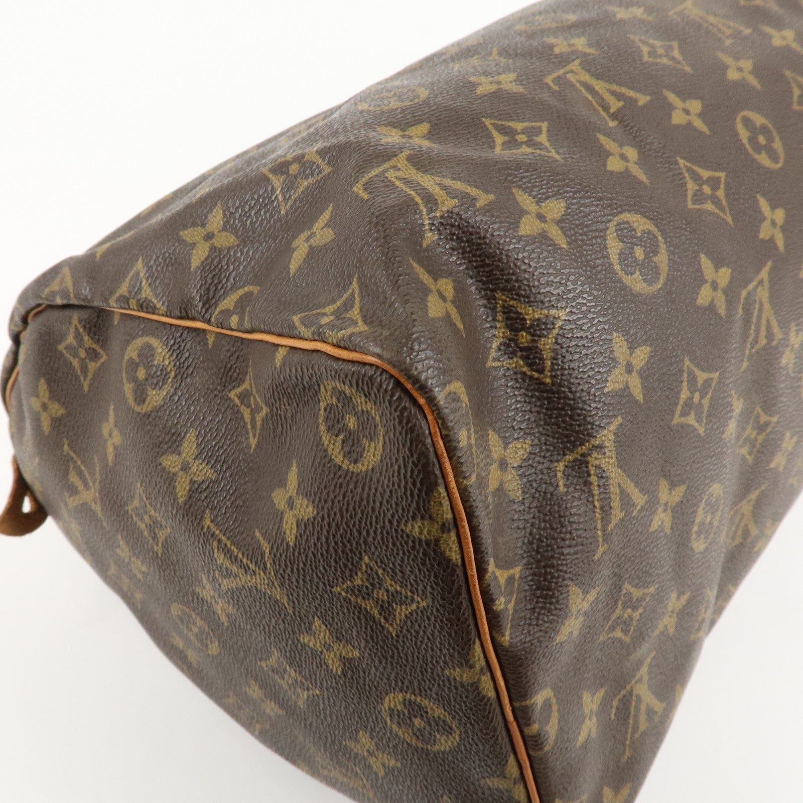 Louis Vuitton Monogram Speedy 40 Hand Bag Boston Bag M41522 Used