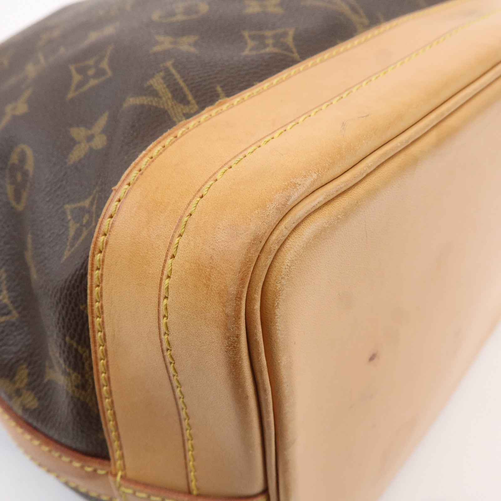 Louis Vuitton Monogram Noe Shoulder Bag Hand Bag Brown M42224