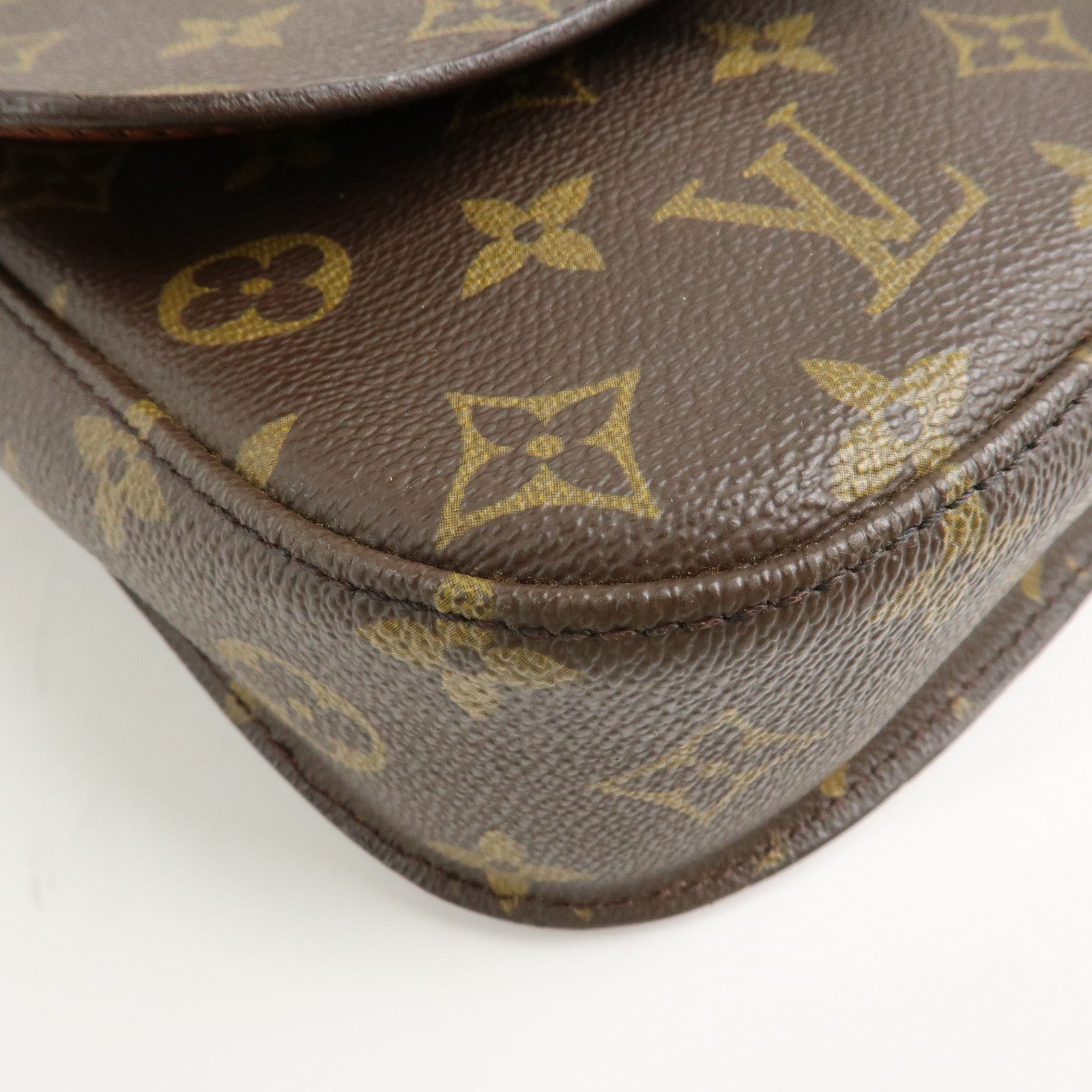 Louis Vuitton Monogram Mini Saint Cloud Shoulder Bag M51244 Used