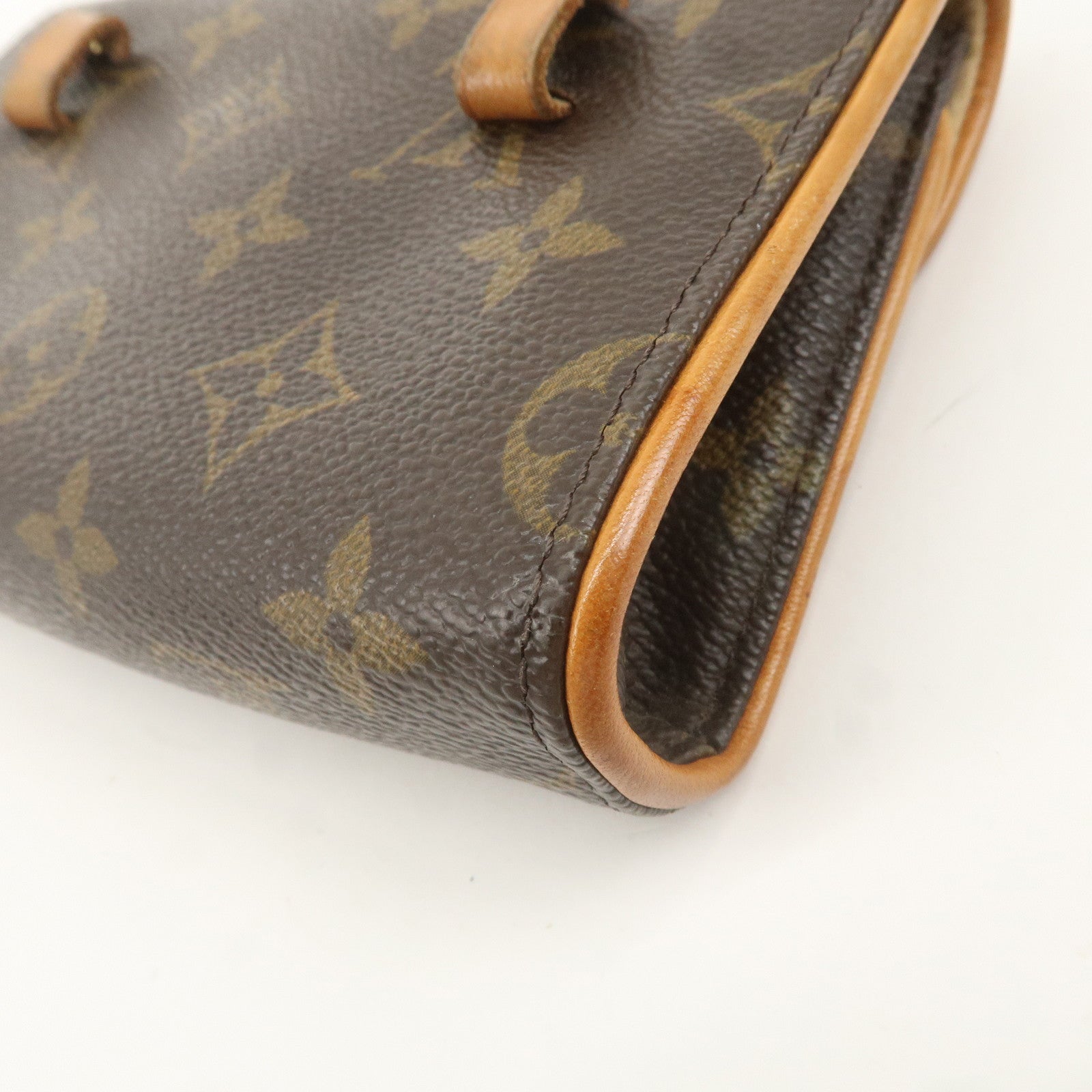 Louis Vuitton Monogram Pochette Florentine Waist Bag BeltXS M51855