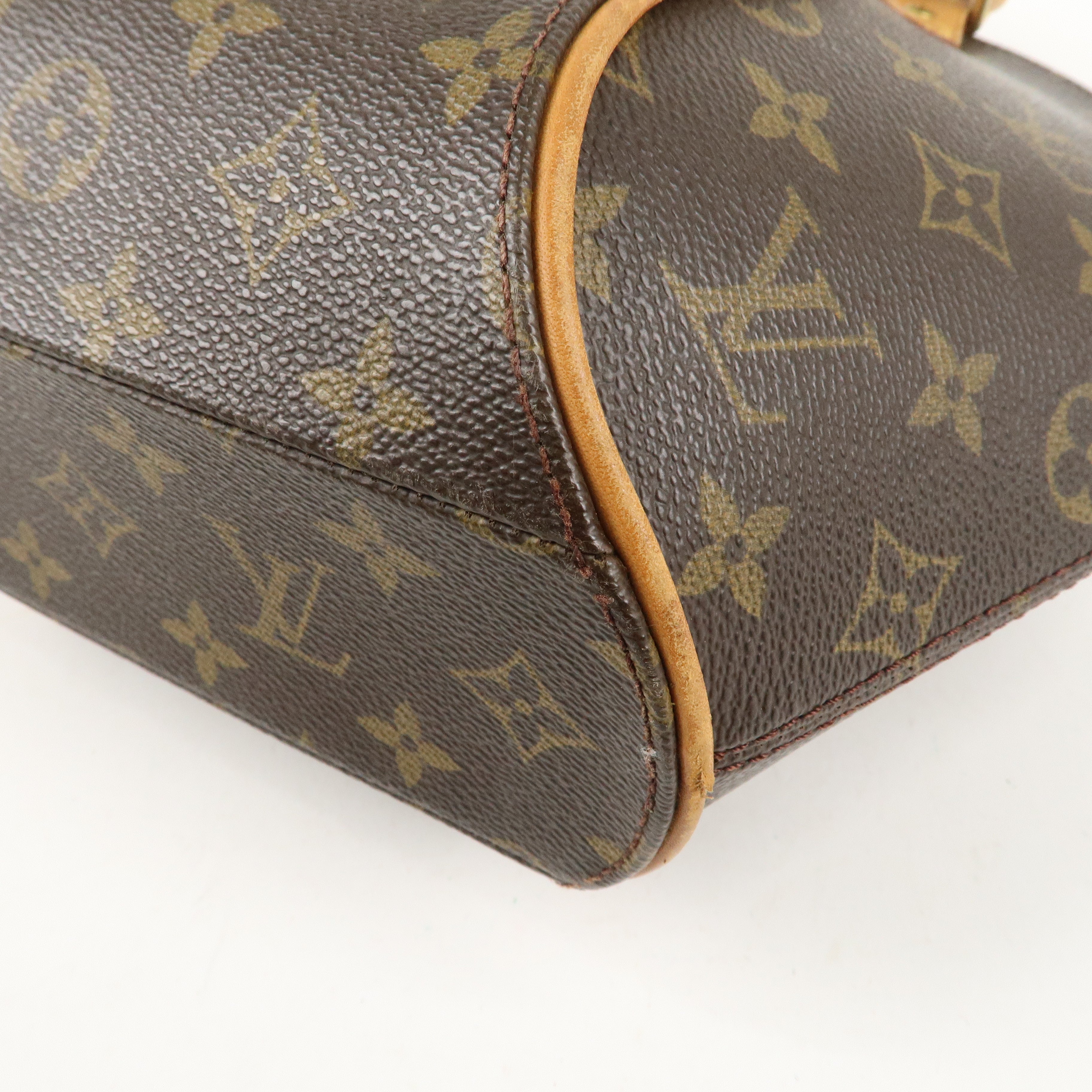 Louis Vuitton Monogram Ellipse MM Hand Bag Brown M51126