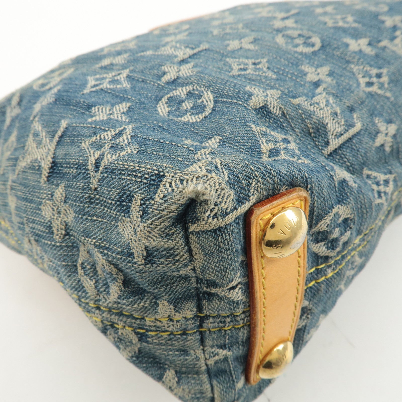 Louis Vuitton Monogram Denim Baggy PM Shoulder Bag M95049