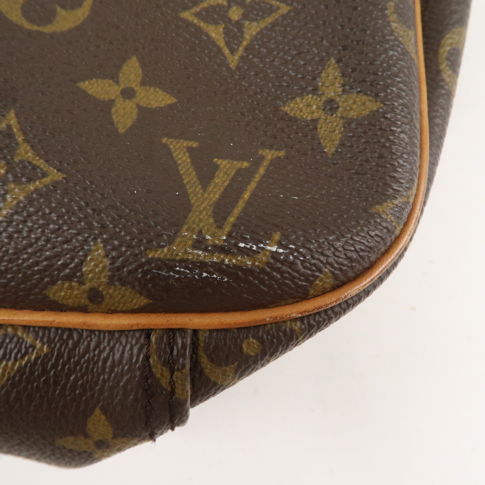 Louis Vuitton Monogram Excursion Shoes Case Hand Bag M41450