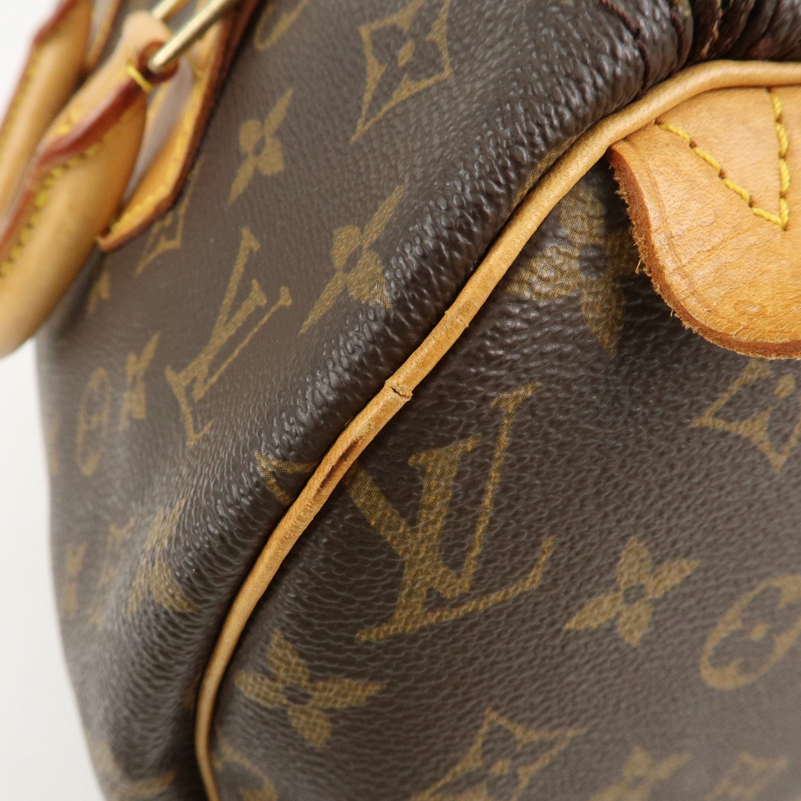 Louis Vuitton Monogram Speedy 30 Hand Bag Boston Bag M41526 Used