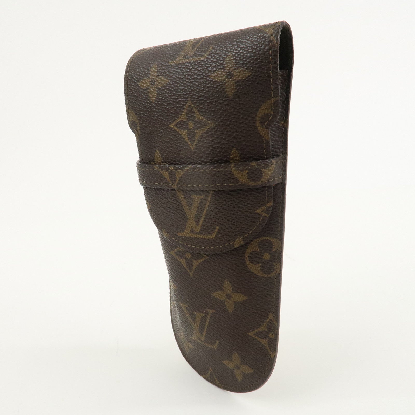 Louis Vuitton Monogram Set of 2 etui a lunettes lava Glasses Case Used