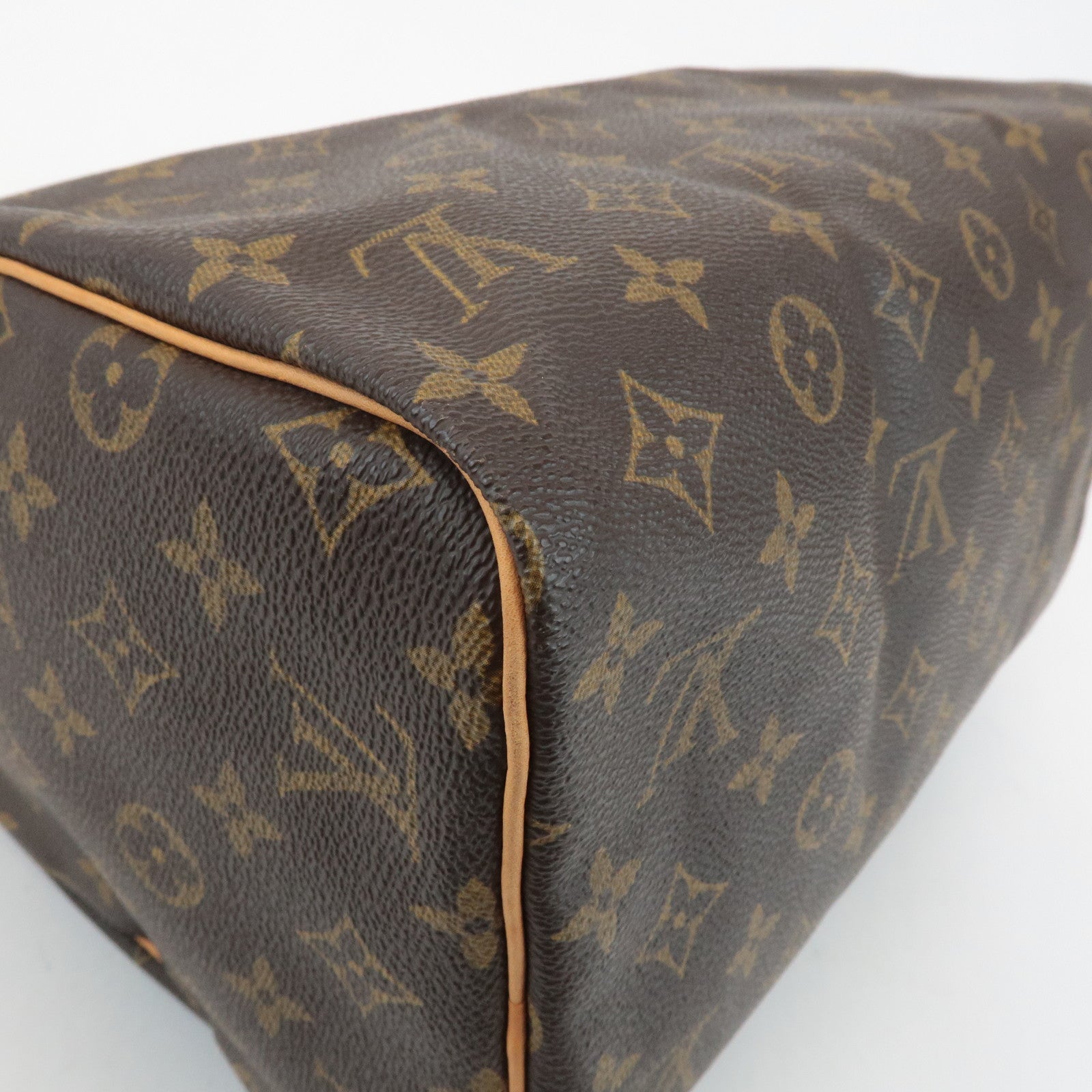 Louis Vuitton Monogram Speedy 30 Hand Bag Boston Bag M41526 Used