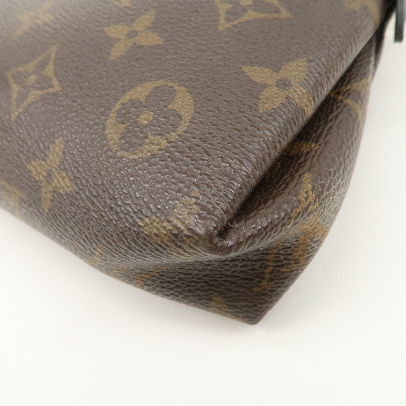 Louis Vuitton Monogram Pallas Clutch 2Way Shoulder Bag Noir M41639