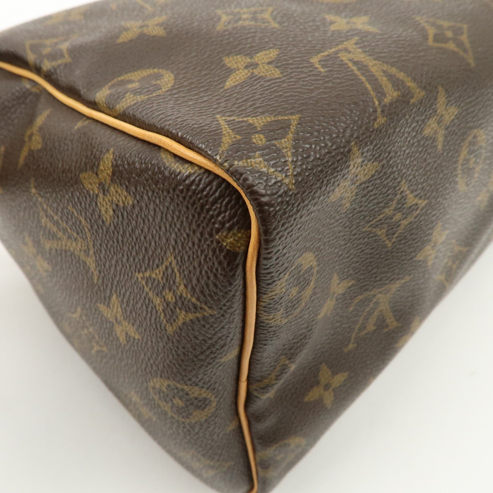 Louis Vuitton Monogram Speedy 25 Hand Bag Boston Bag M41528 Used