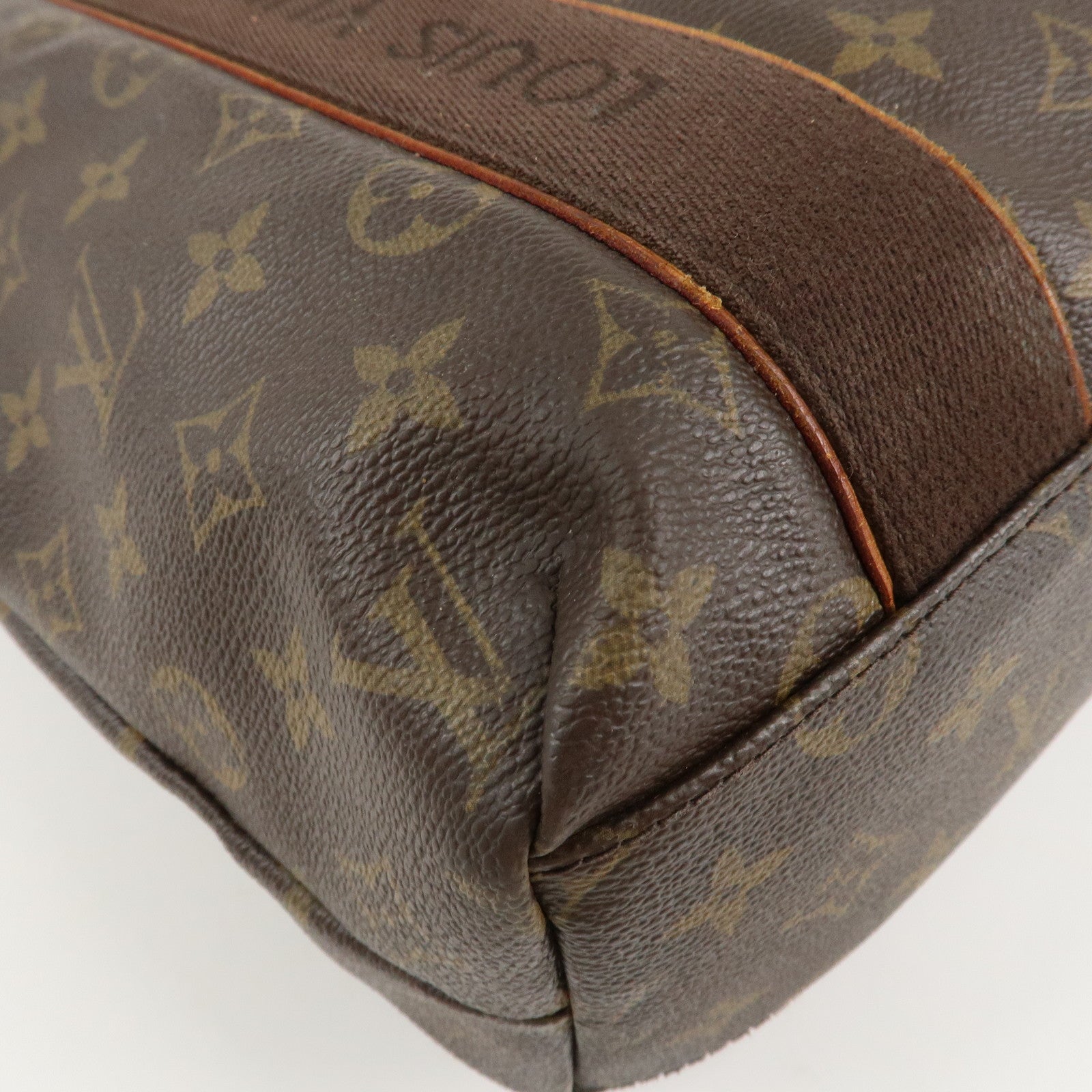 Louis Vuitton Monogram Cabas Beaubourg Tote Bag Brown M53013 Used