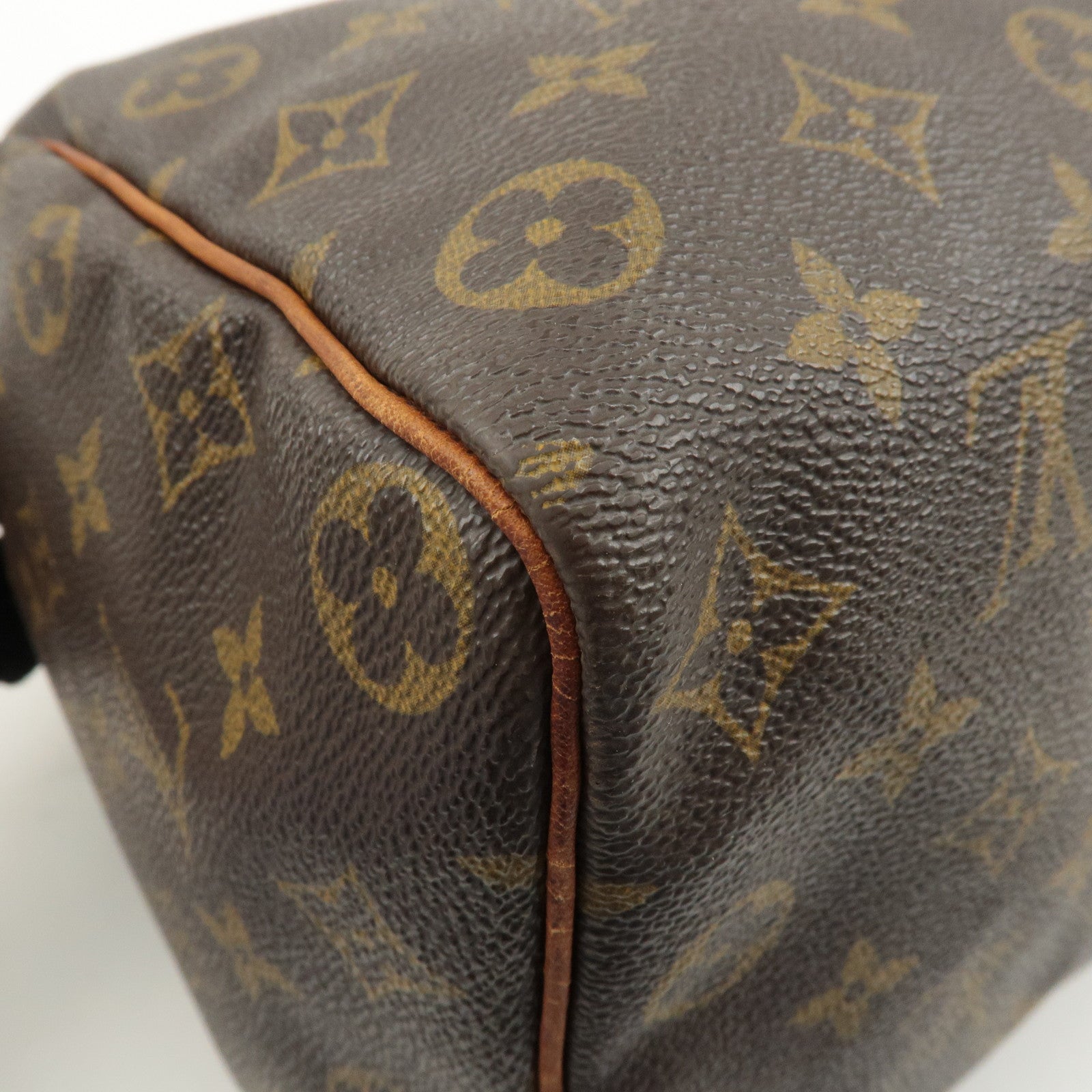 Louis Vuitton Monogram Speedy 35 Hand Bag Boston Bag M41524