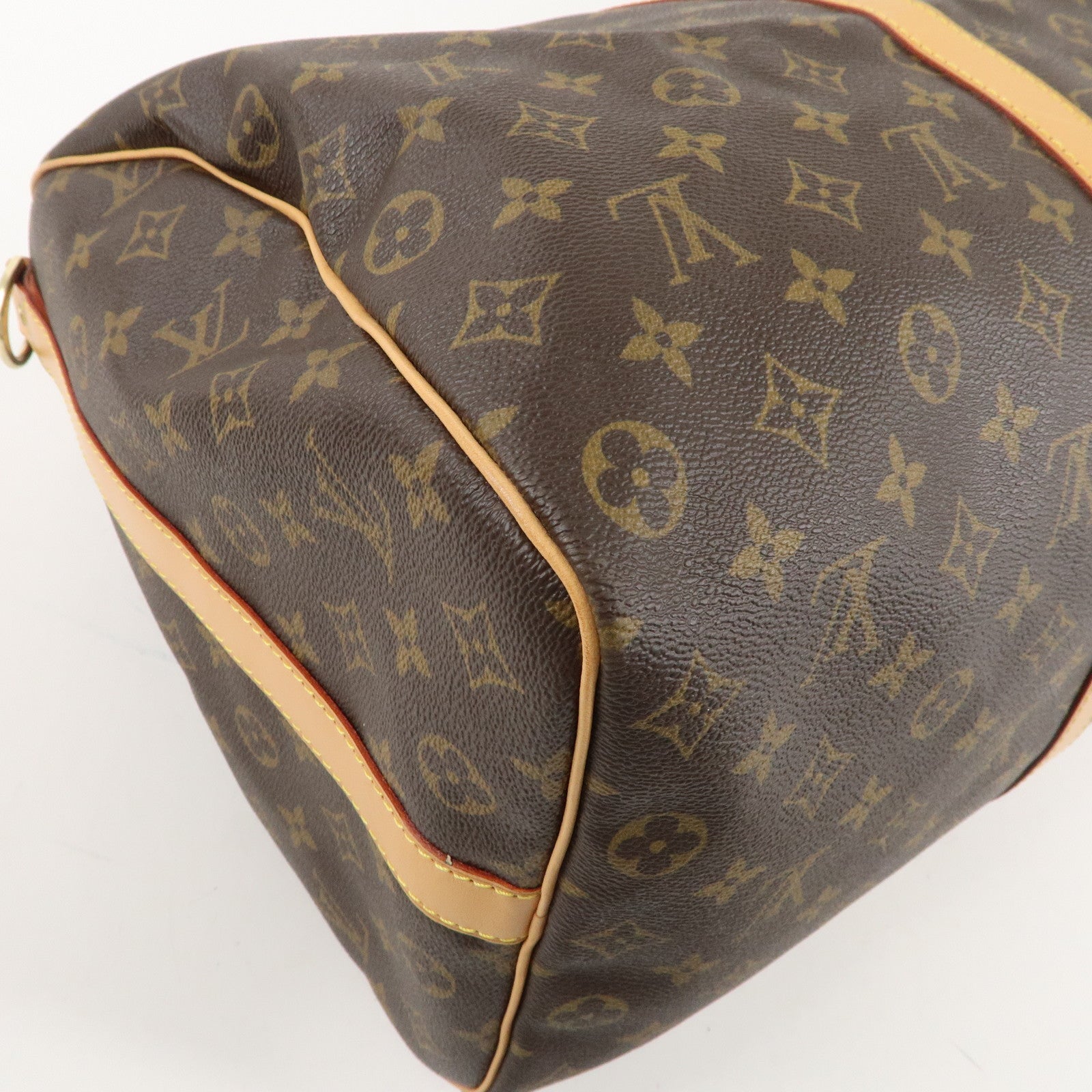 Louis Vuitton Monogram Keep All Bandoulier 50 Boston Bag M41416