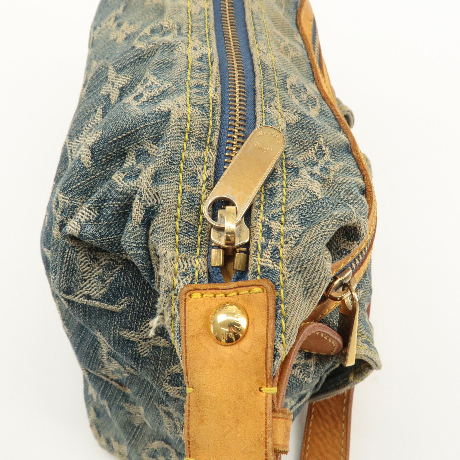 Louis Vuitton Monogram Denim Baggy PM 2Way Shoulder Bag M95049